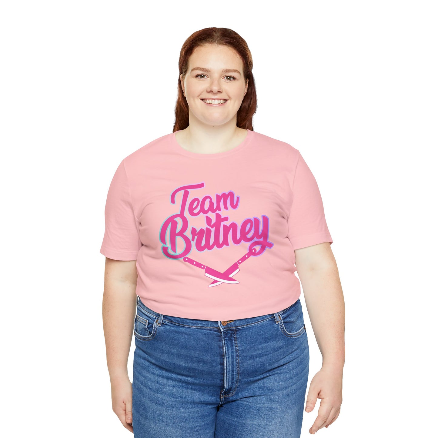 Team Britney (Knives) Unisex Jersey Short Sleeve Tee