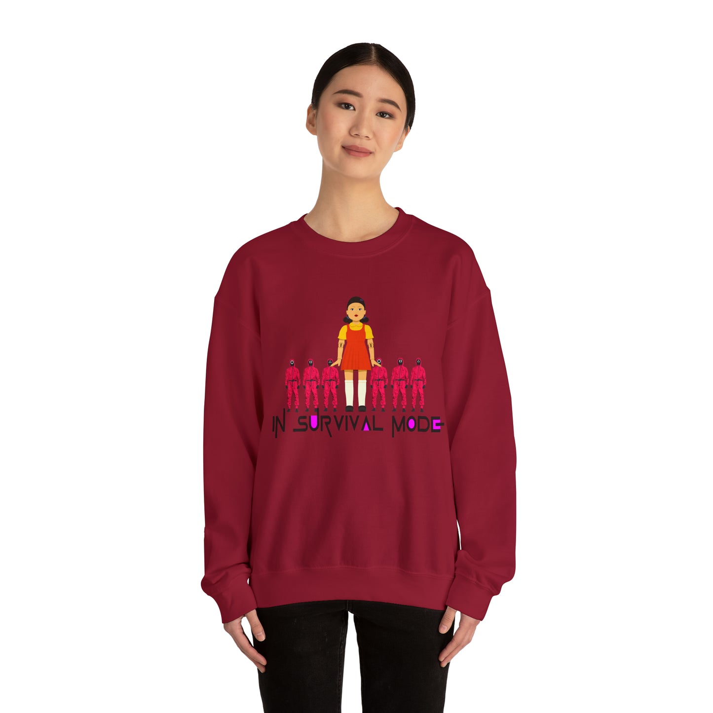 "In Survival Mode" First Challenge (Squid Game) Sweatshirt