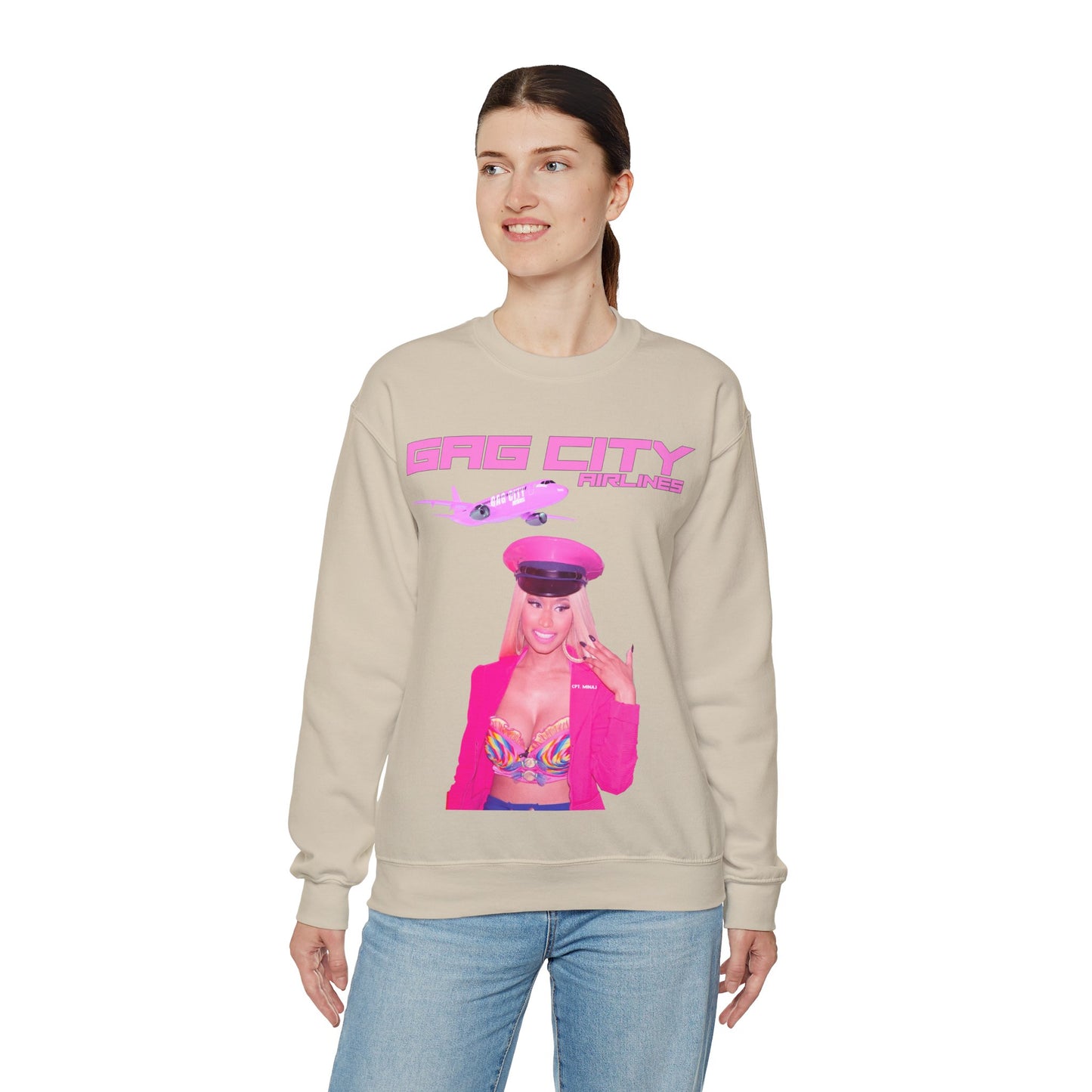 GAG CITY Airlines (Nicki Minaj Pink Friday 2 Tour) Sweatshirt