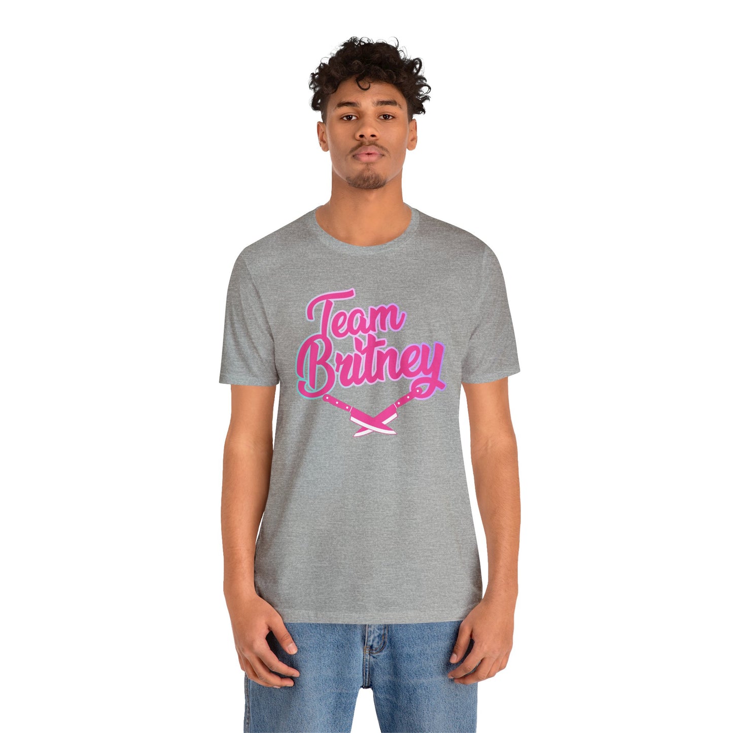 Team Britney (Knives) Unisex Jersey Short Sleeve Tee