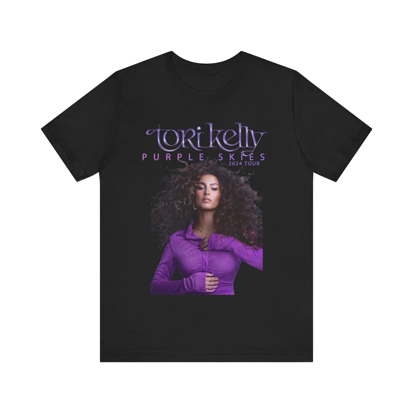 Tori Kelly Purple Skies 2024 Tour Unisex Shirt