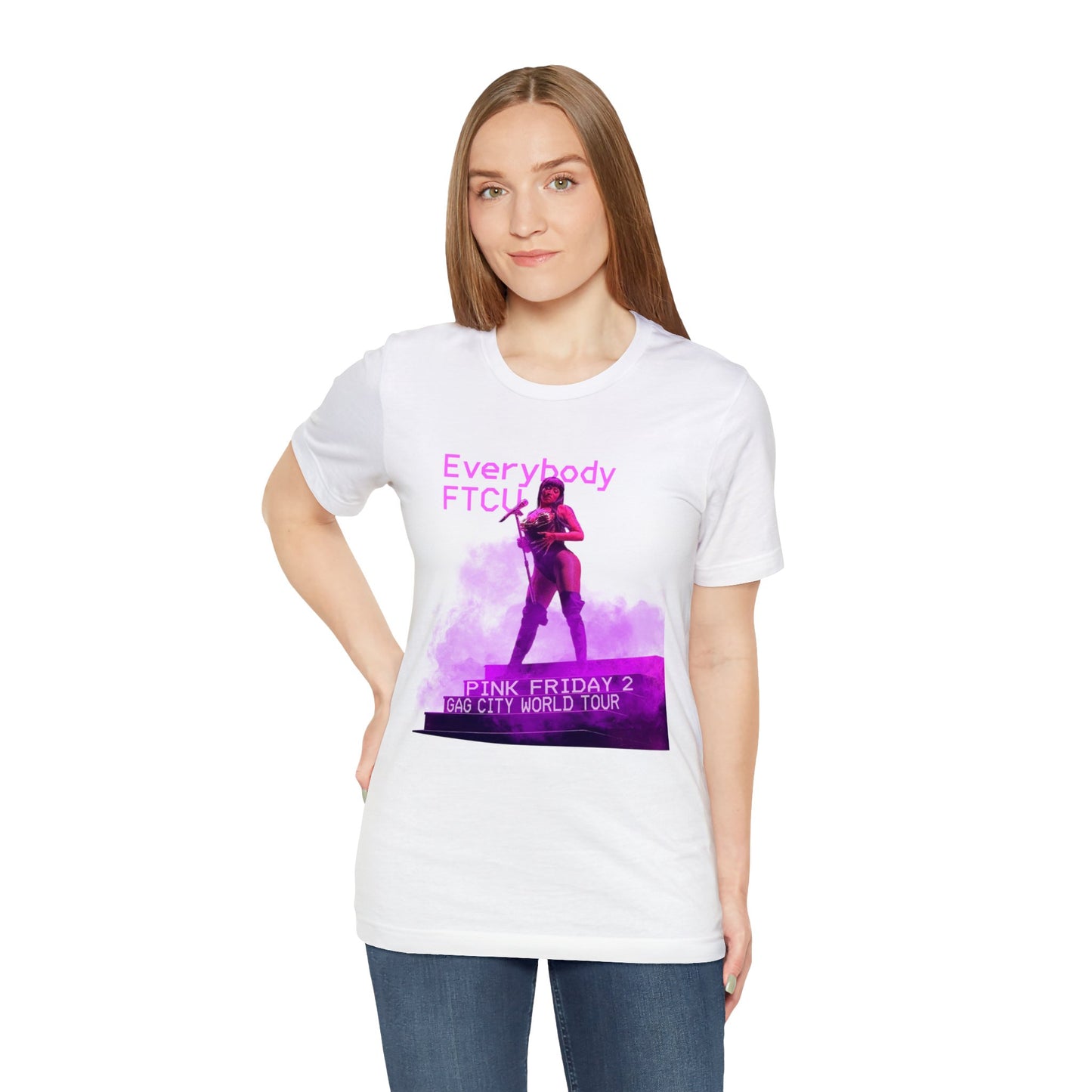 EVERYBODY FTCU - Nicki Minaj Pink Friday 2 GAG City World Tour Shirt