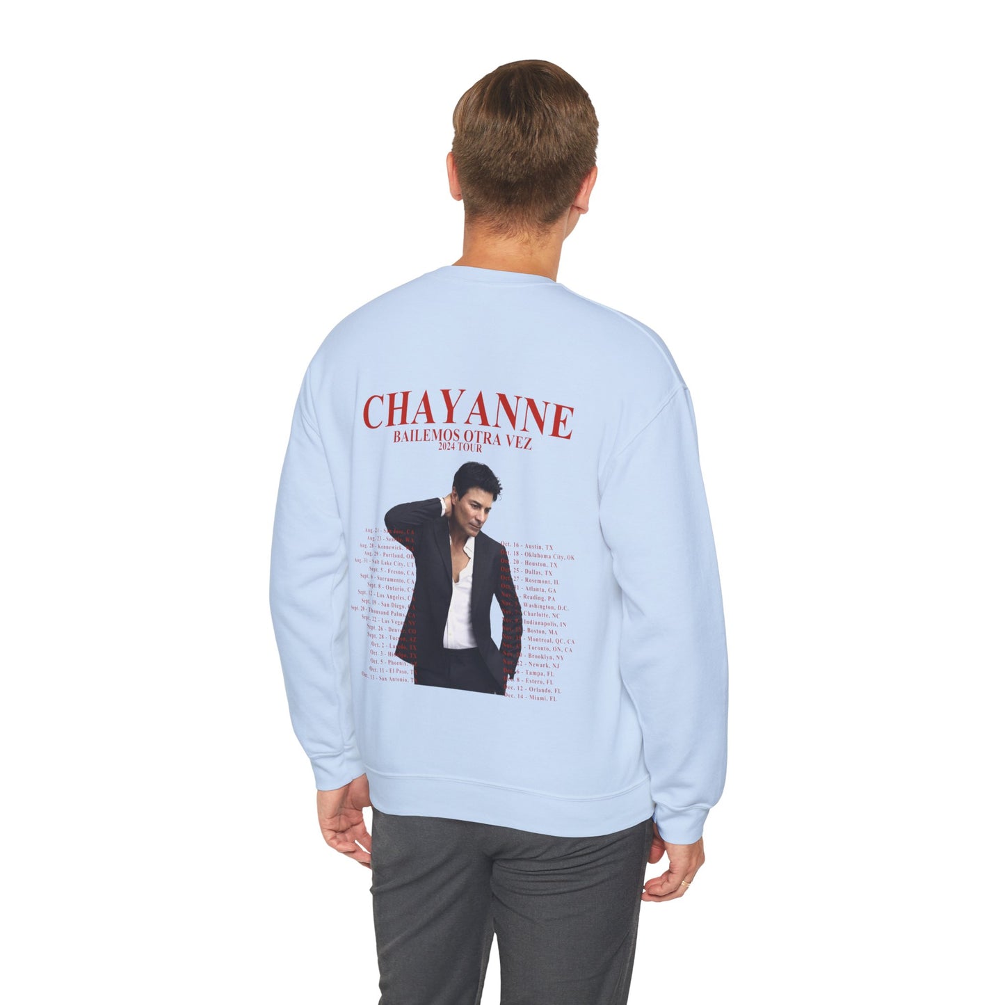 Chayanne "Bailemos Otra Vez" 2024 Tour Sweater