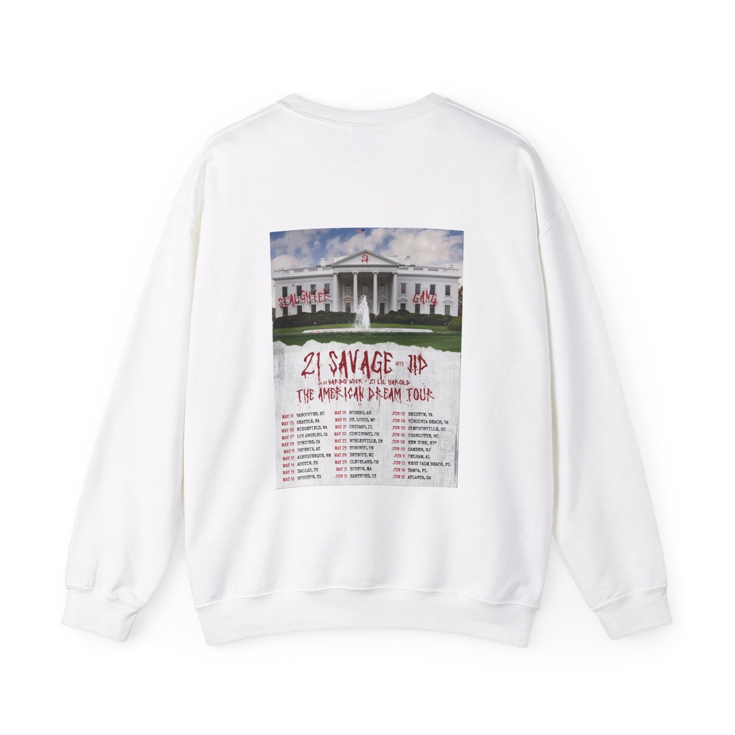 21 Savage THE AMERICAN DREAM Tour (2024) Sweatshirt