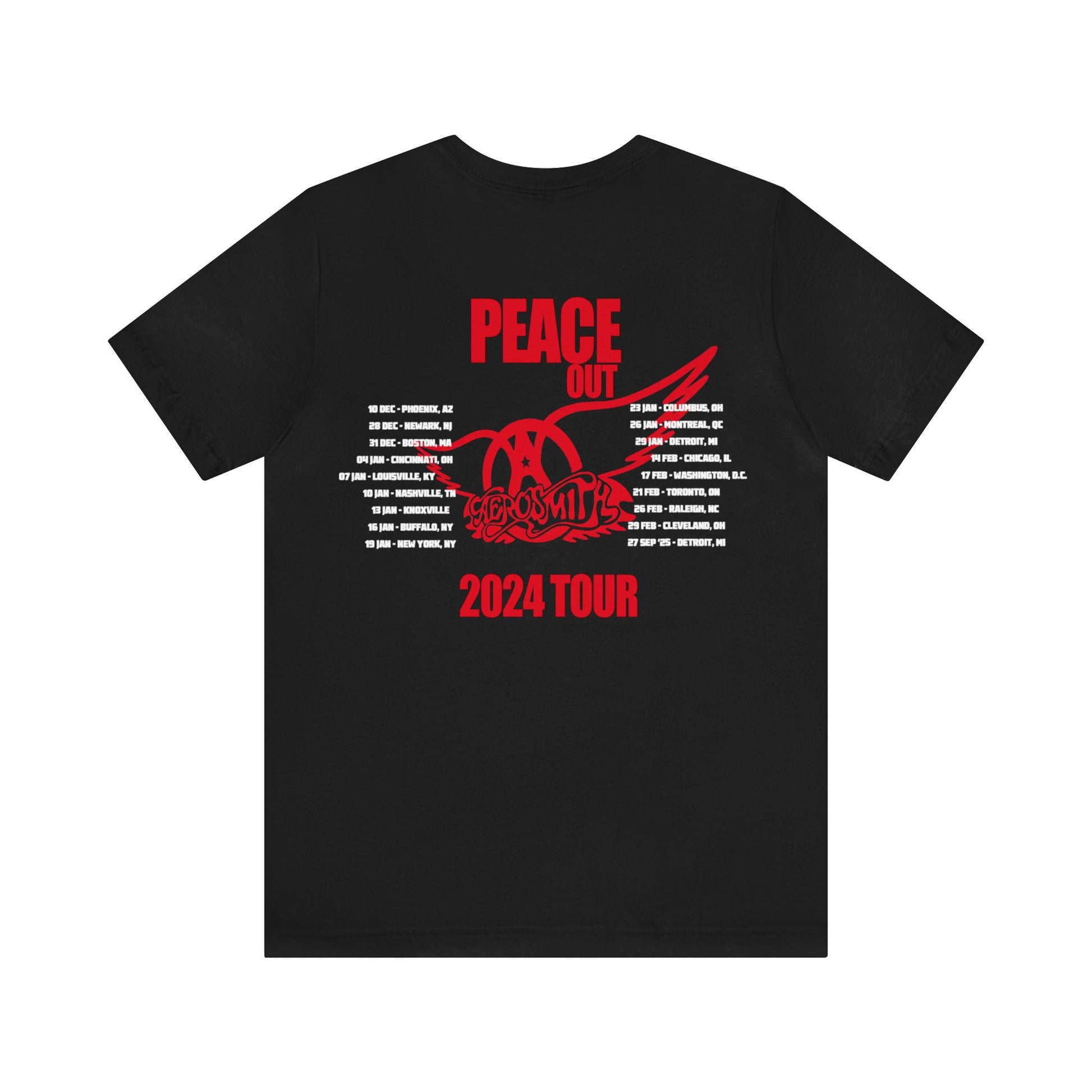 PEACE OUT TOUR (Aerosmith) 2024 Shirt