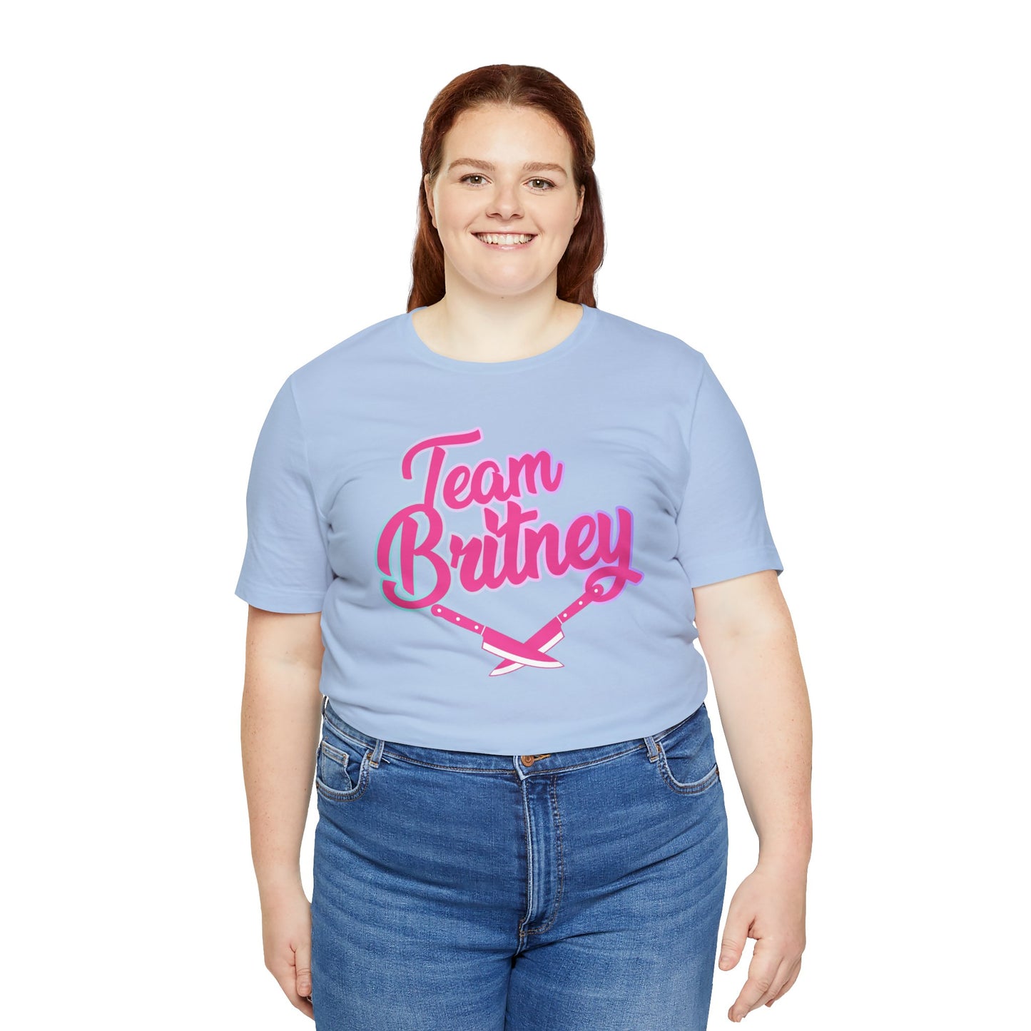 Team Britney (Knives) Unisex Jersey Short Sleeve Tee