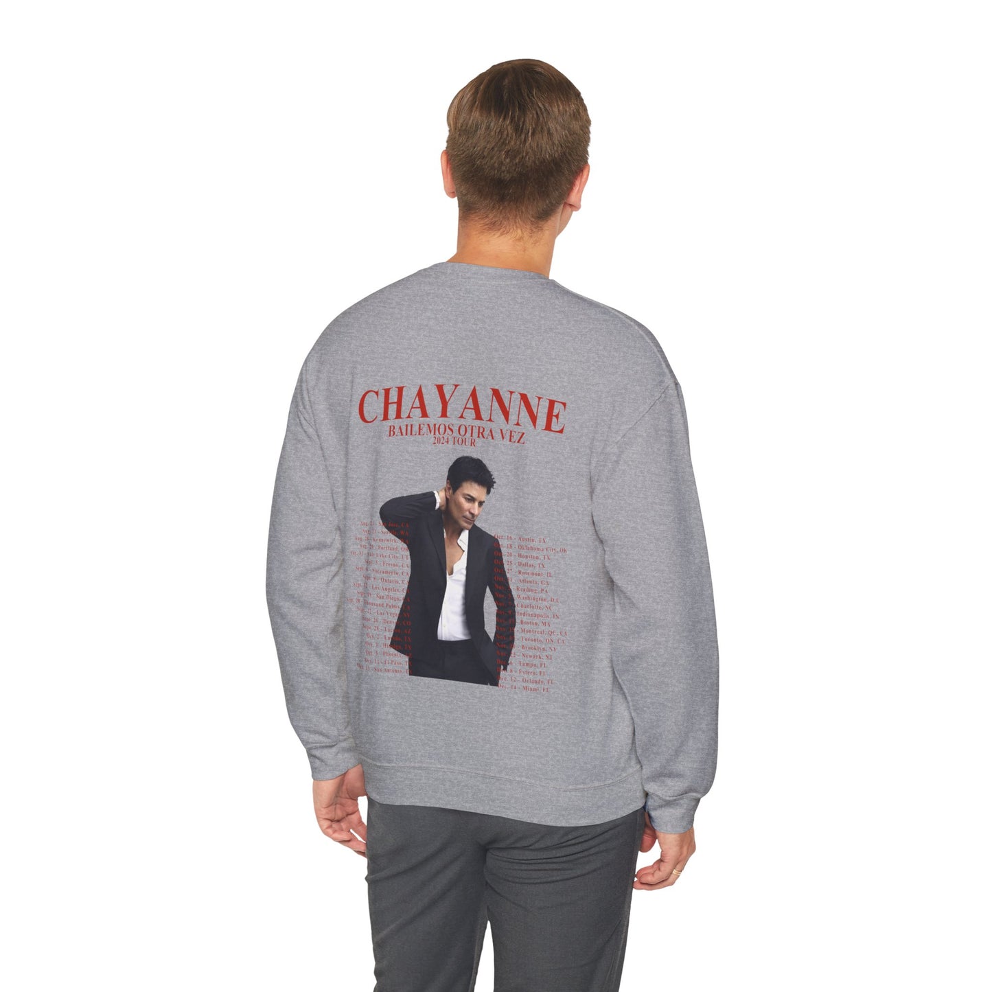 Chayanne "Bailemos Otra Vez" 2024 Tour Sweater