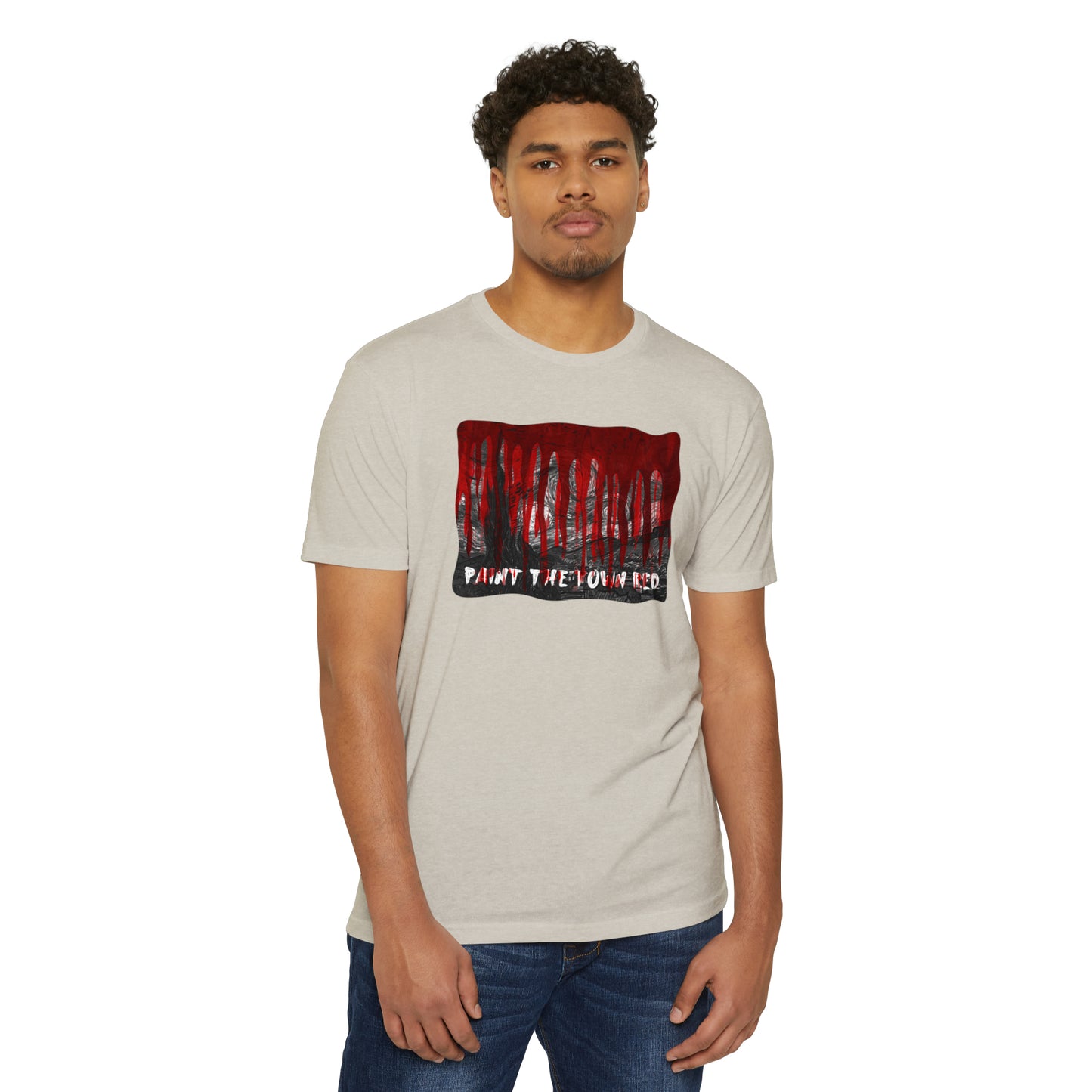 Paint the town red DOJA CAT X VanGogh unisex Jersey T-shirt