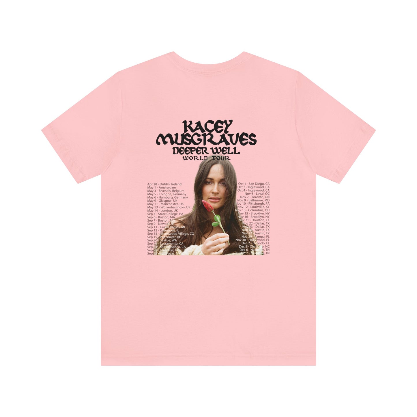 Deeper Well World 2024 Tour (Kacey Musgraves) Unisex Shirt