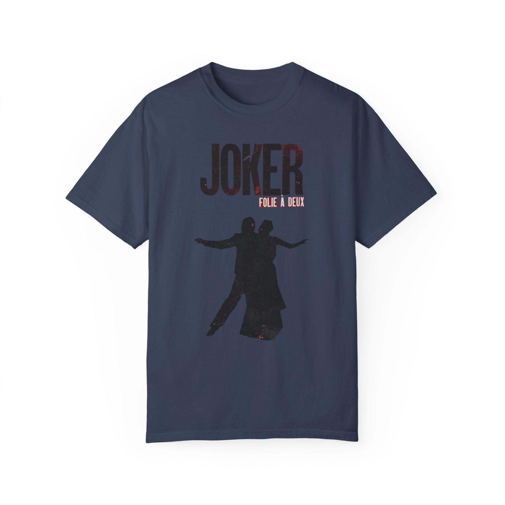 Joker 2 Folie a deux Joaquin Phoenix Lady Gaga Unisex Garment-Dyed T-shirt