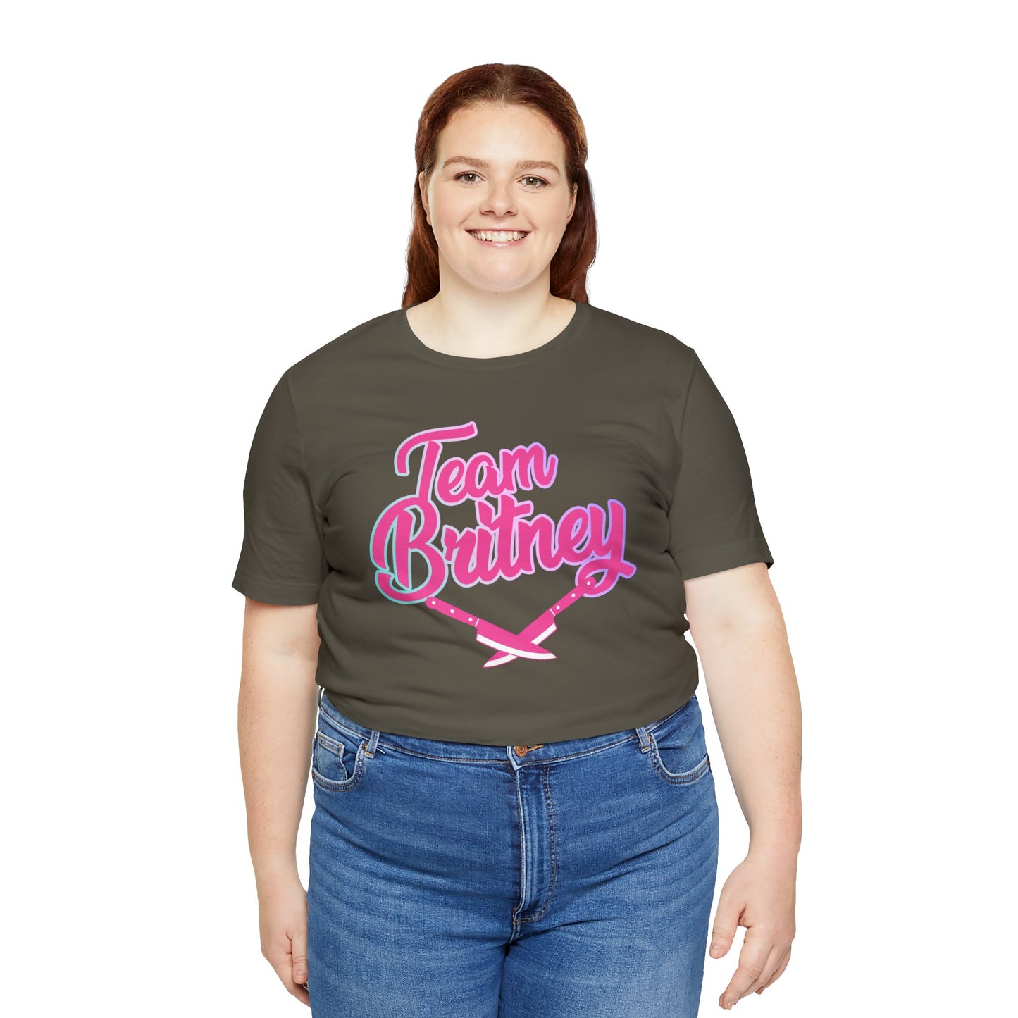 Team Britney (Knives) Unisex Jersey Short Sleeve Tee