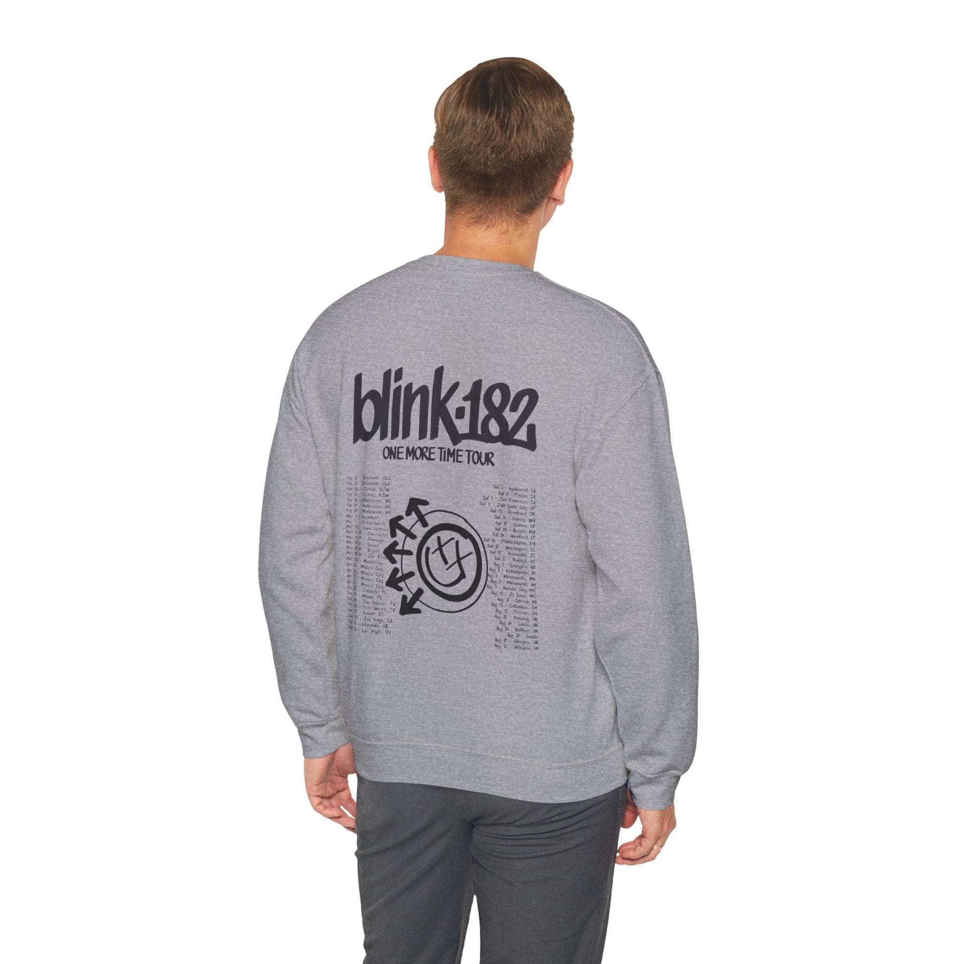 One More Time 2024 World Tour (Blink 182) Sweatshirt