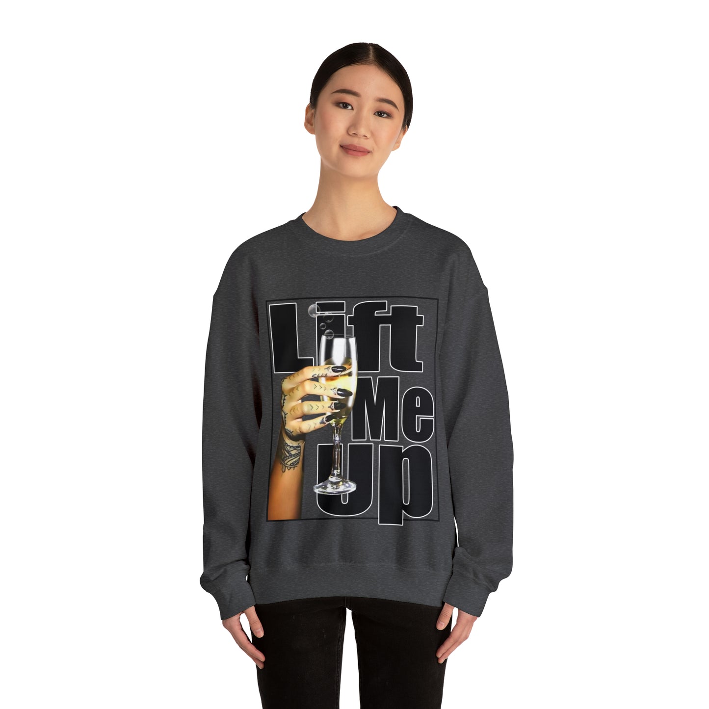 Lift Me Up (Rihanna) Cheers Unisex Crewneck Sweatshirt