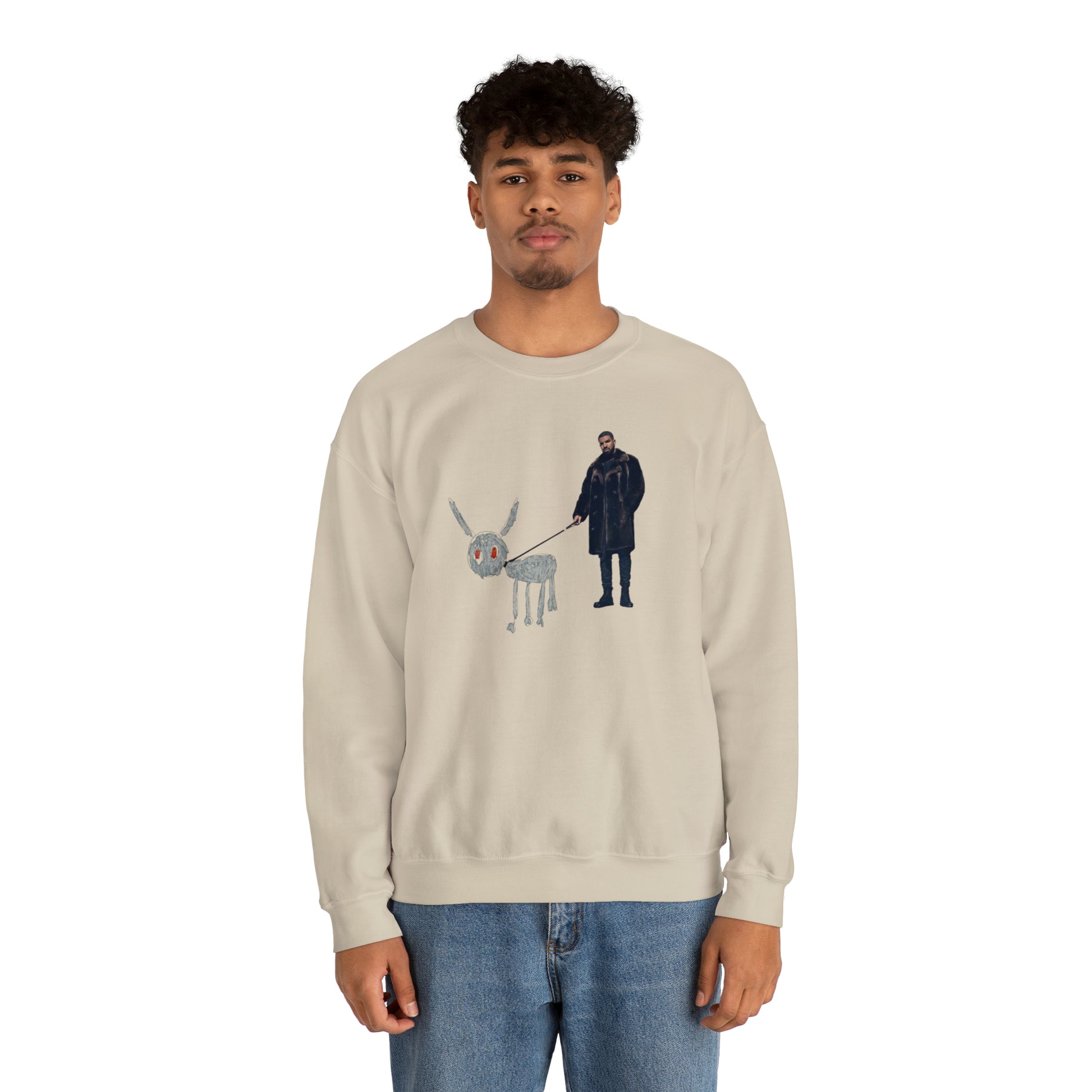 For All The Dogs (Drake) Unisex Heavy Blend™ Crewneck Sweatshirt