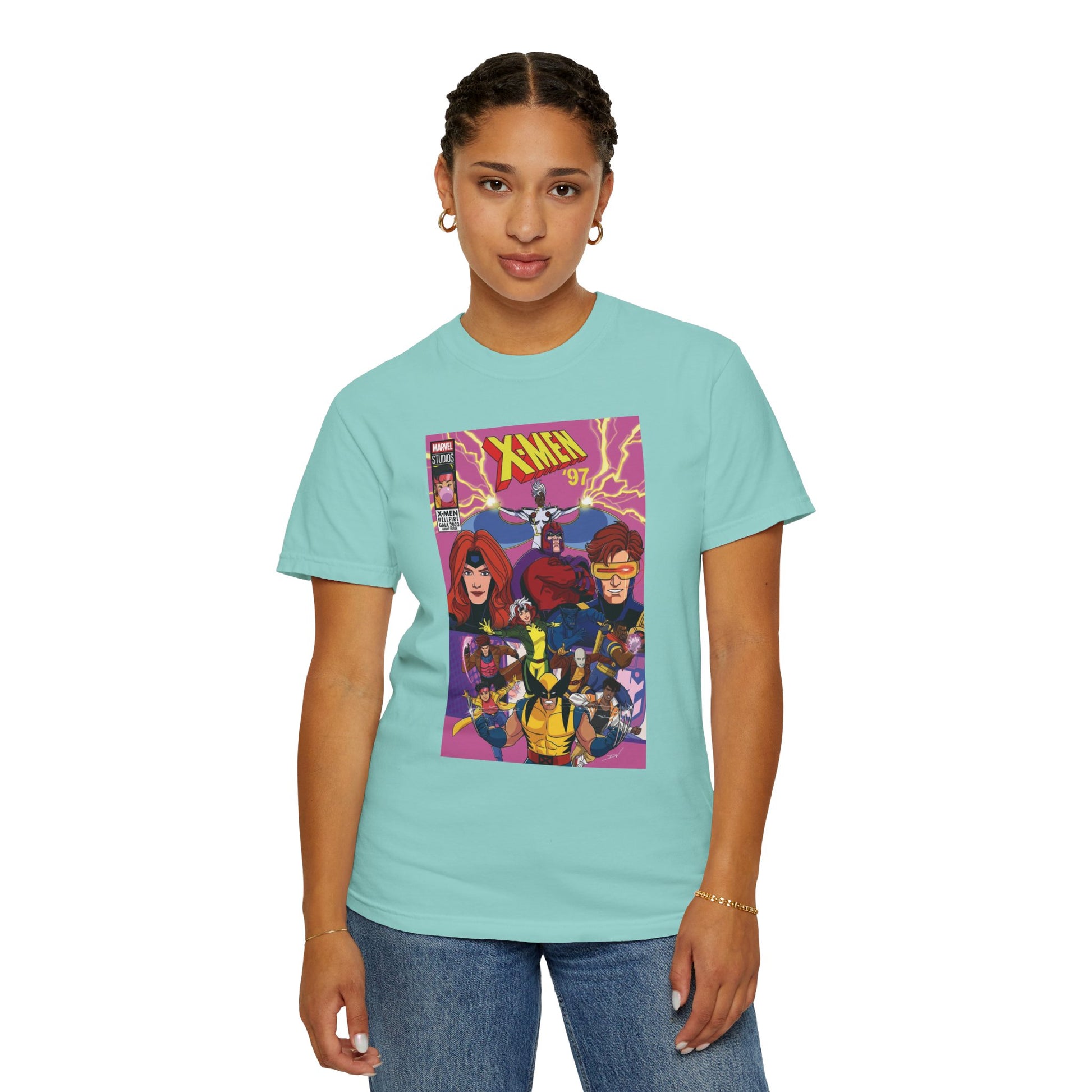 Xmen '97 retro Unisex Garment-Dyed T-shirt