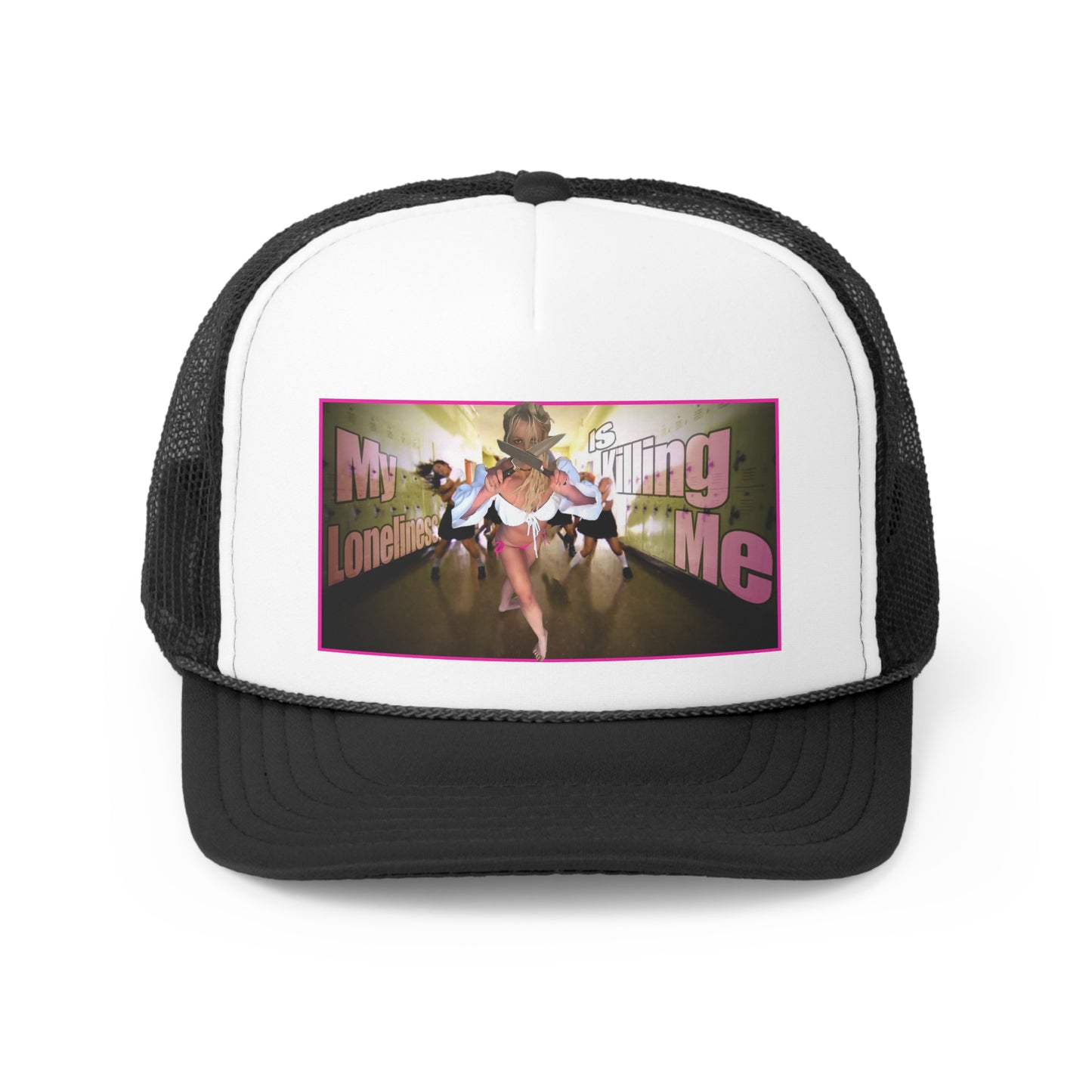 Britney Knives Trucker Cap hat