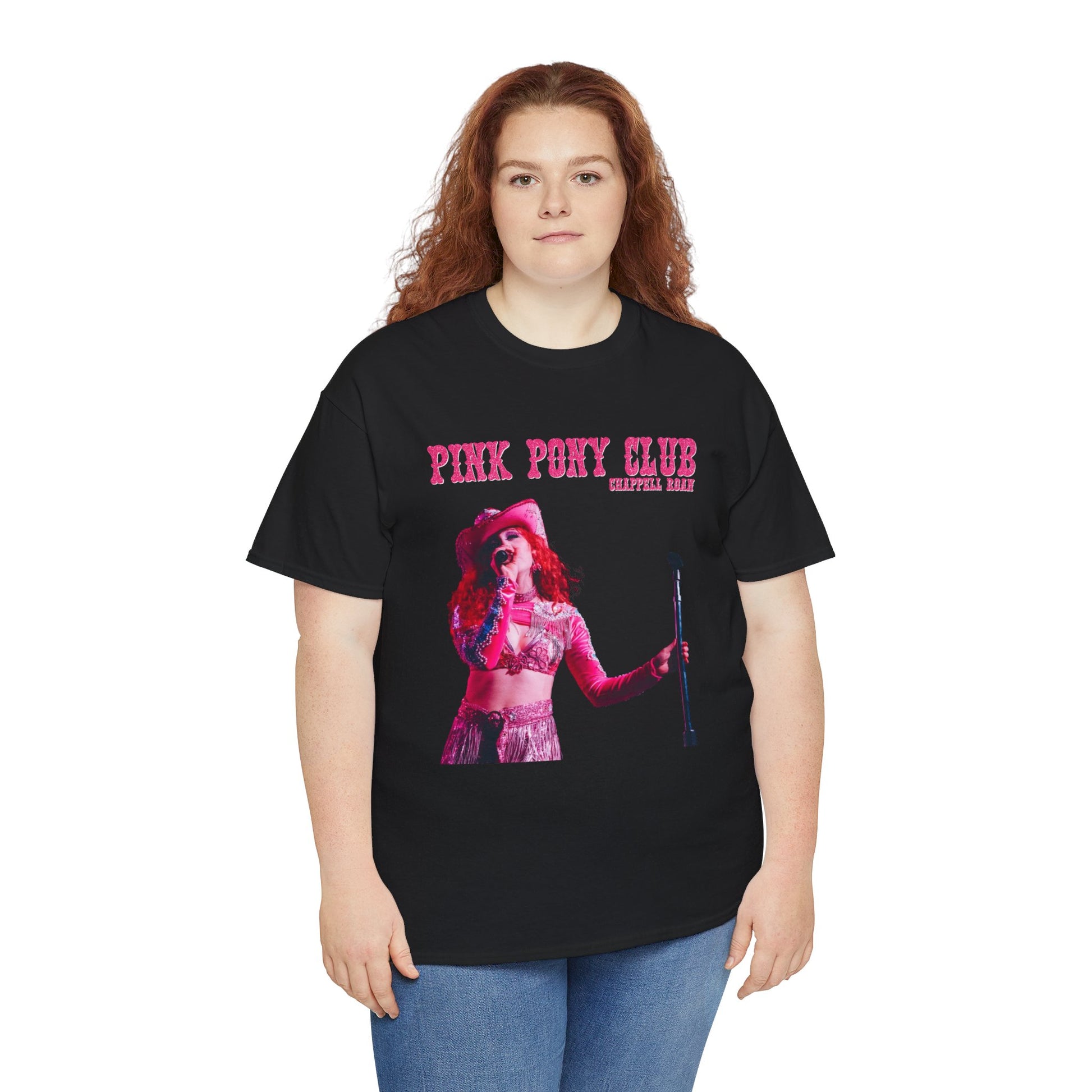 Pink Pony Club (Chappell Roan) Unisex Heavy Cotton Tee