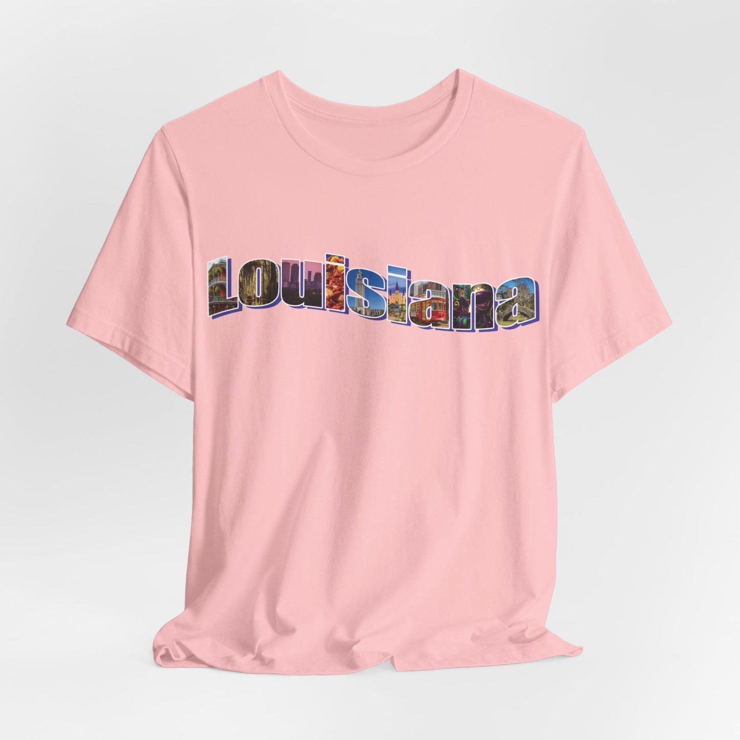 Louisiana State Collage Unisex Jersey Short Sleeve Tee city state pride new orleans mardi gras gift idea