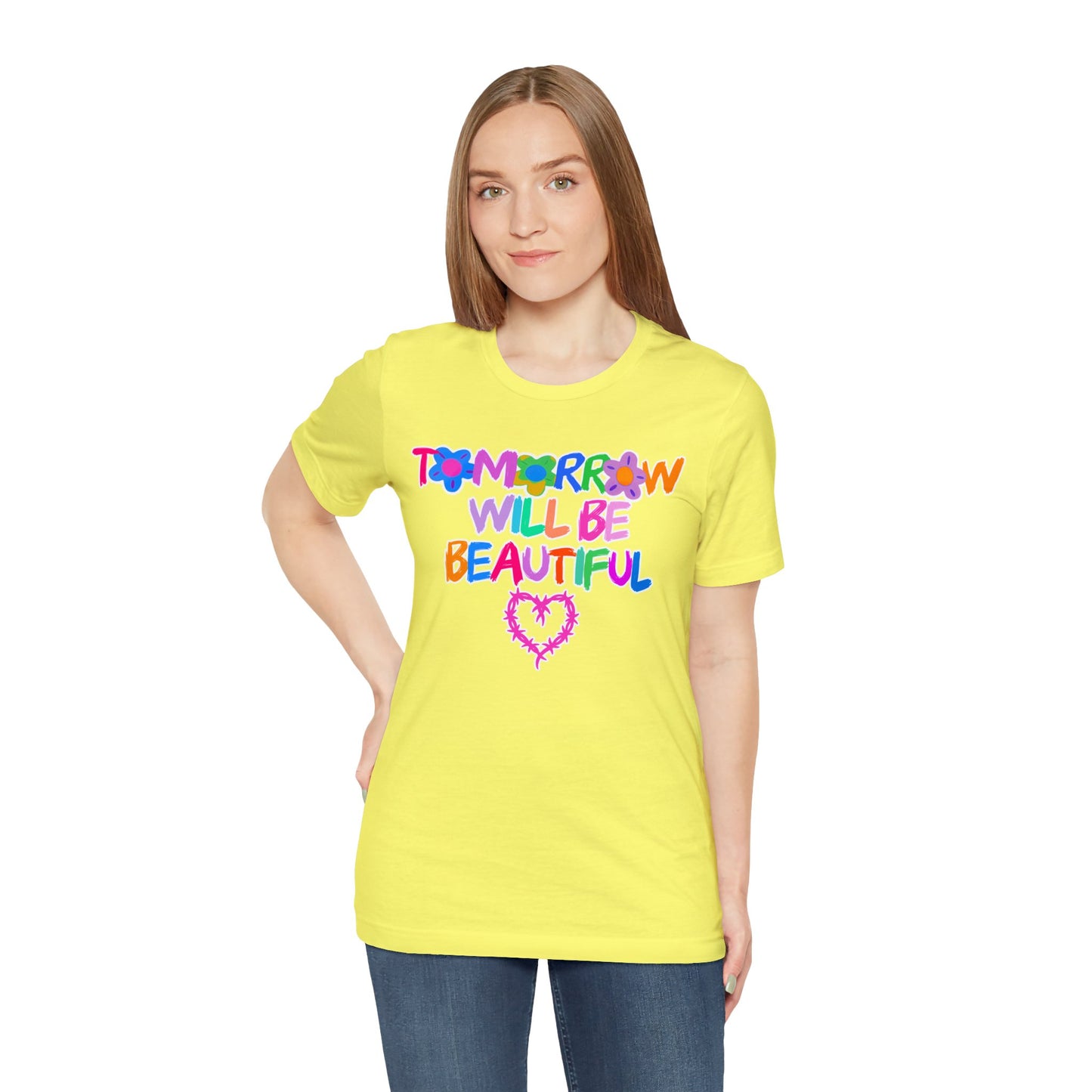 Tomorrow Will Be Beautiful (Karol G) Unisex Jersey Short Sleeve Tee