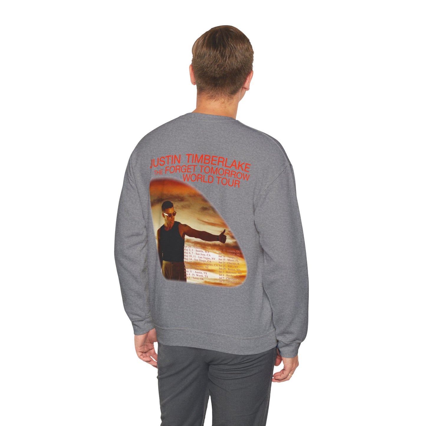 Forget Tomorrow Tour (Justin Timberlake 2024) Sweatshirt