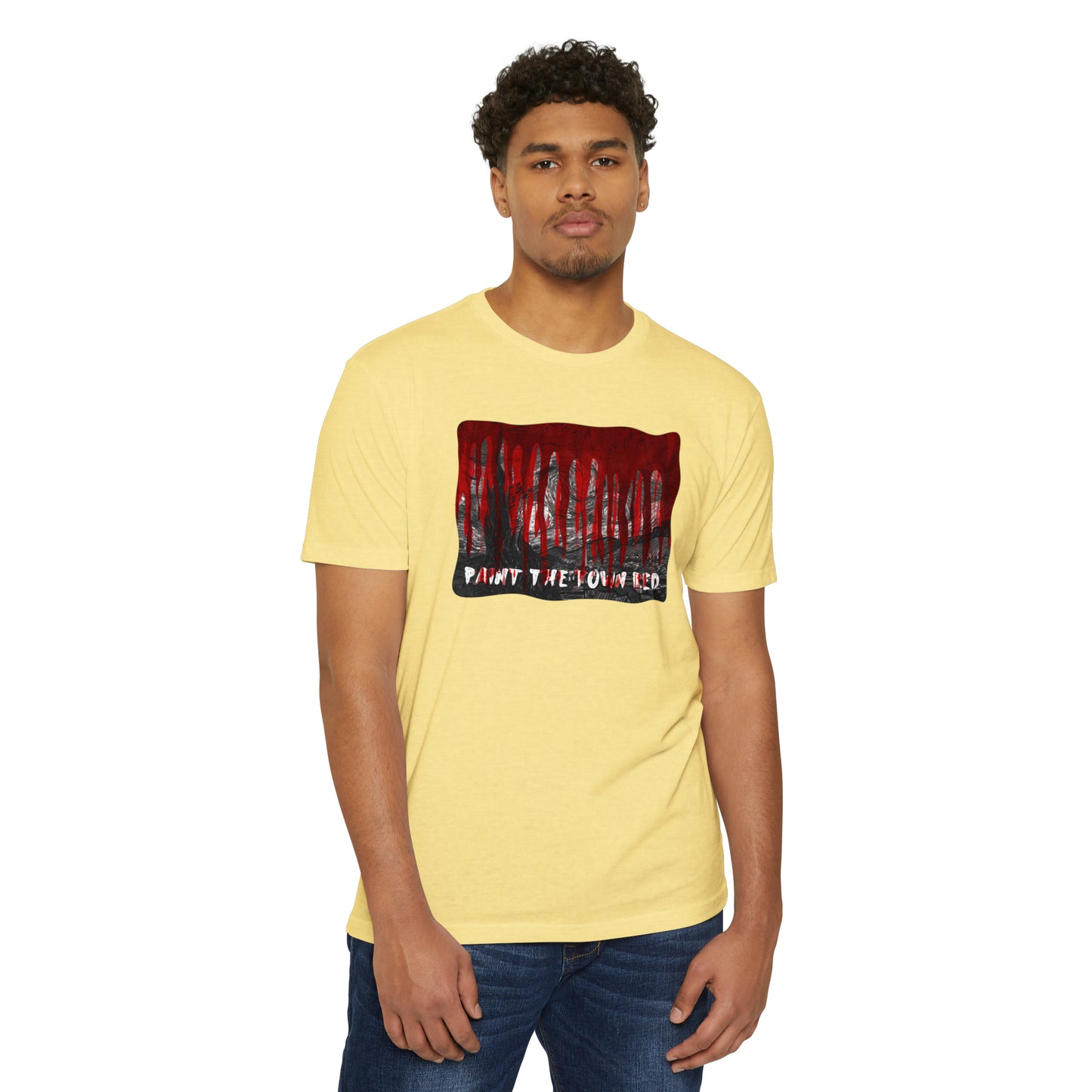 Paint the town red DOJA CAT X VanGogh unisex Jersey T-shirt