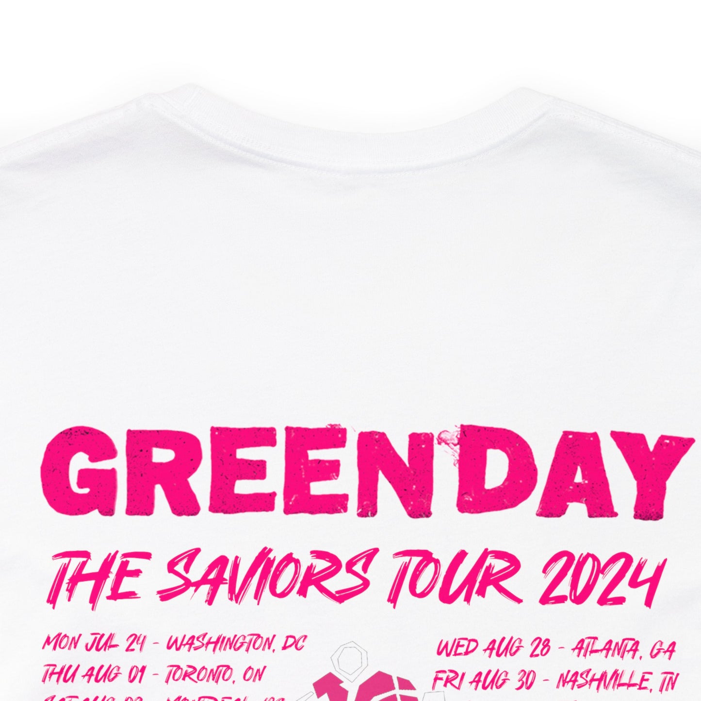 The Saviors Tour (Green Day 2024) Unisex Jersey Tee