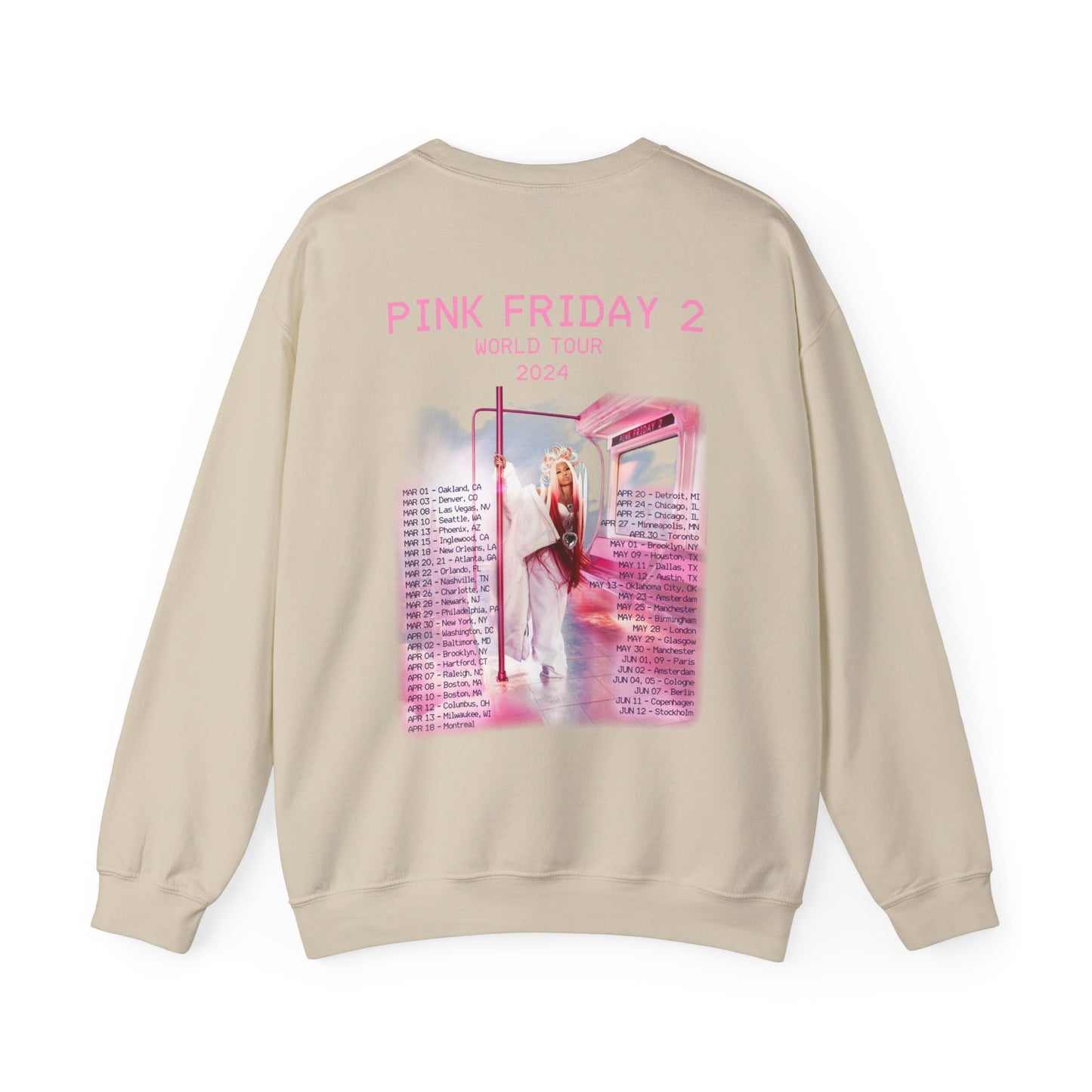 Nicki Minaj Pink Friday 2 (Gag City) World Tour 2024 Sweatshirt