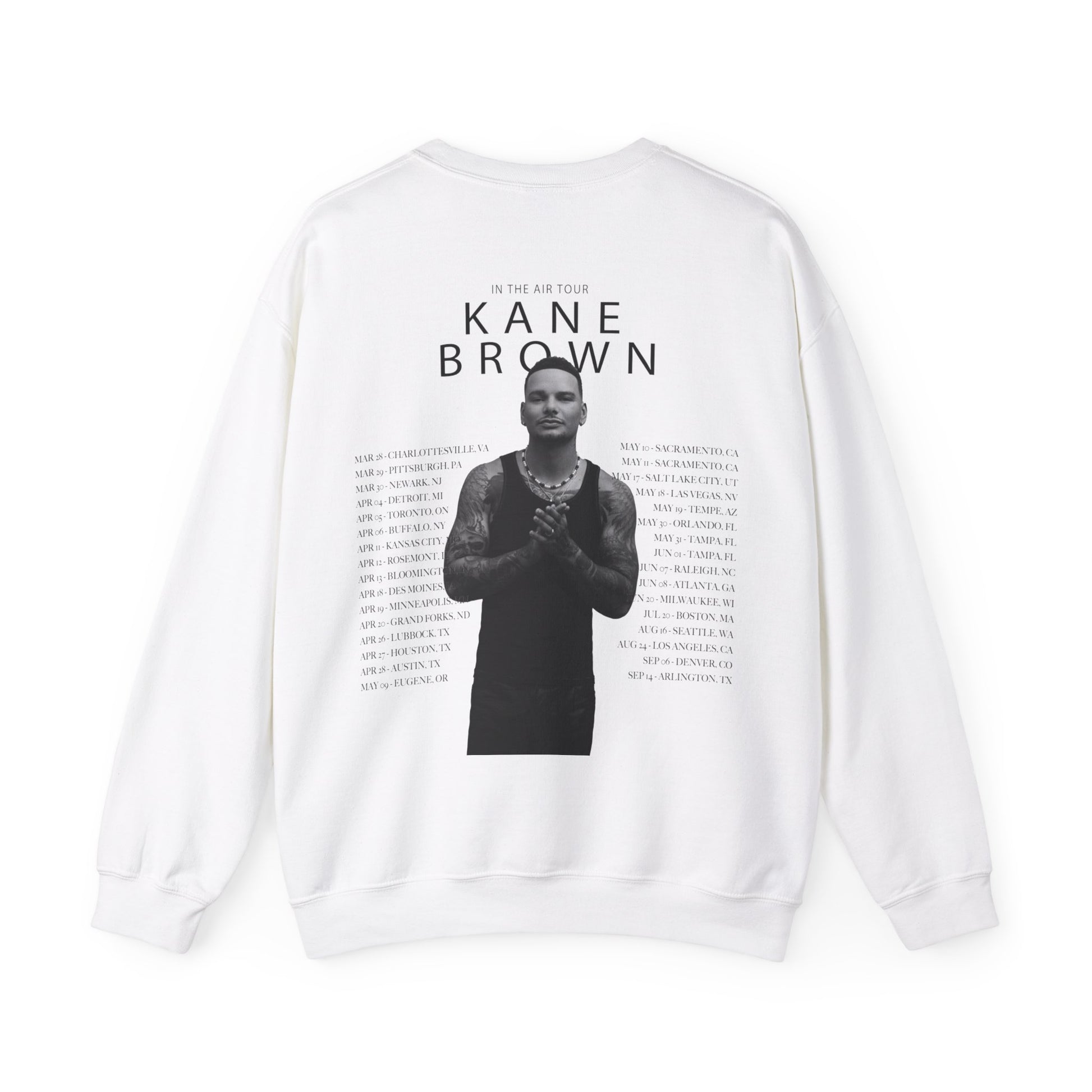 IN THE AIR TOUR (Kane Brown 2024) Sweatshirt