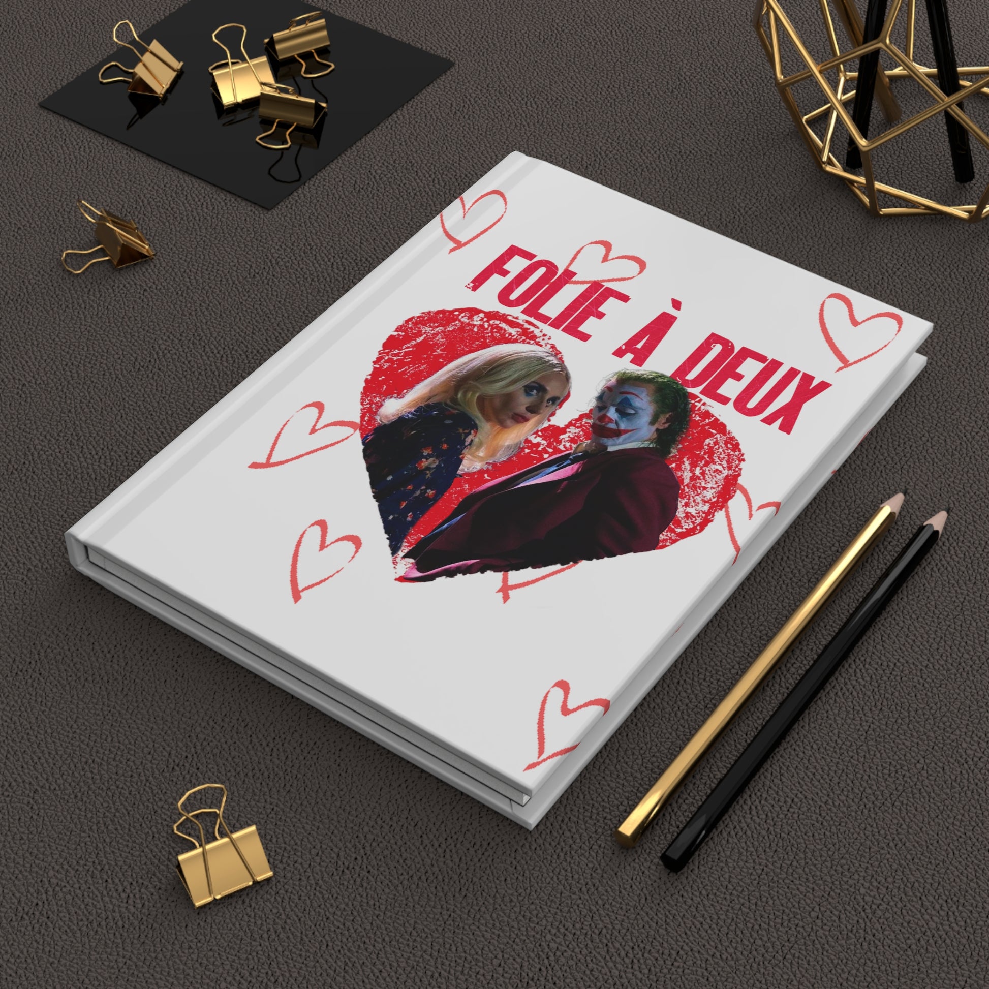 Joker 2: Folie à Deux (Lady Gaga x Joaquin) Hardcover Journal Matte