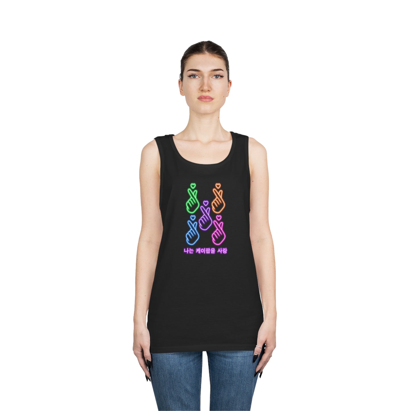 Neon Love K-Pop Tank top