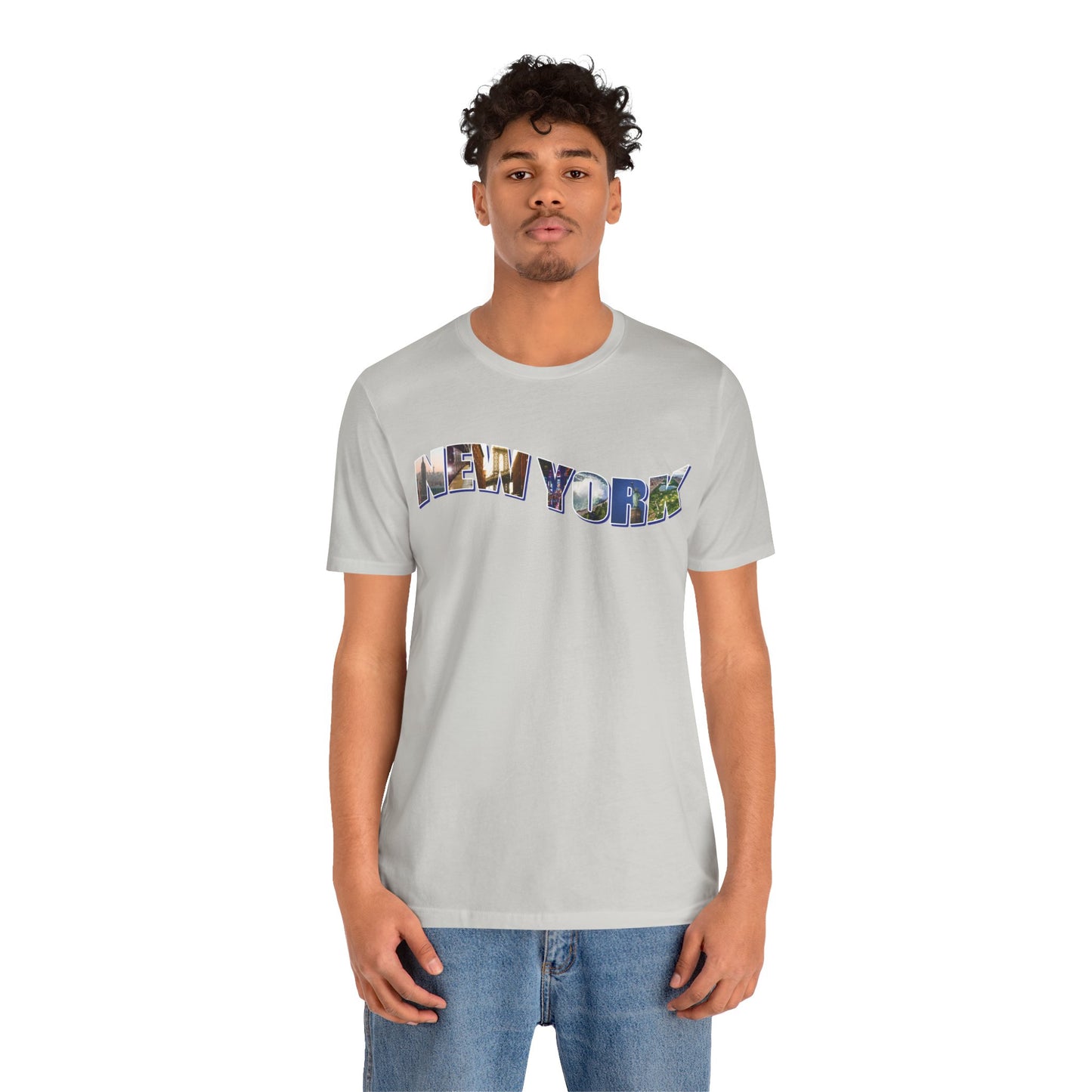 New York State Collage Unisex Jersey Short Sleeve Tee