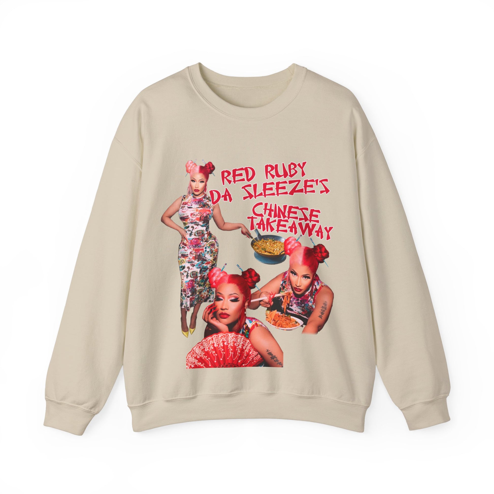 Red Ruby Da Sleeze (Nicki Minaj Pink Friday 2) Sweatshirt