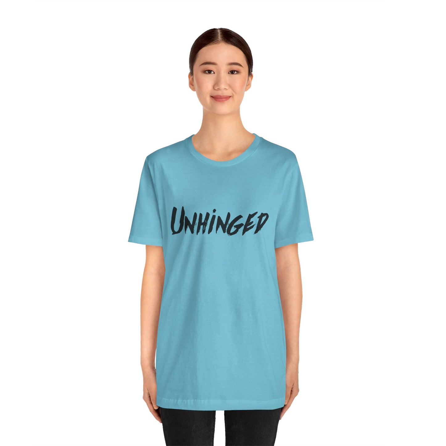 Unhinged Unisex Jersey Short Sleeve Tee