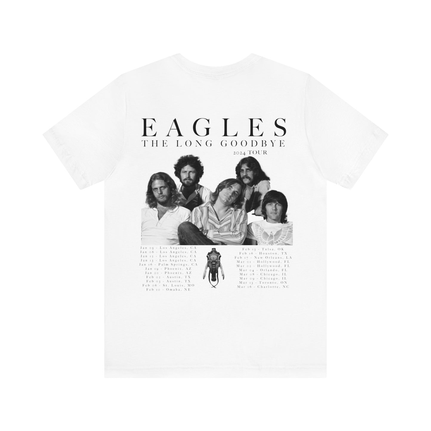 The Long Goodbye (Eagles) 2024 Tour Shirt