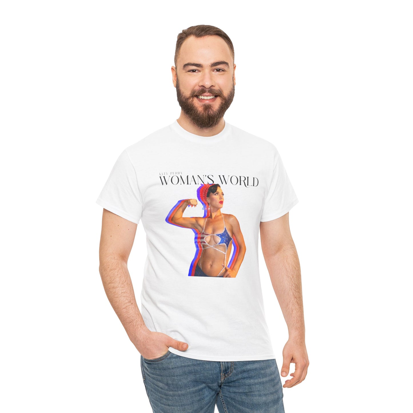 Katy P Woman's World Fan Made Art New 2024 Album Unisex Shirt