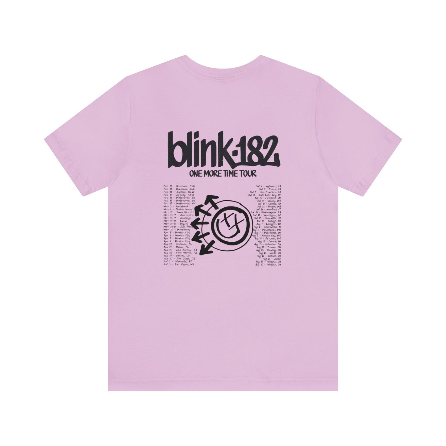 One More Time World 2024 Tour (Blink 182) Shirt