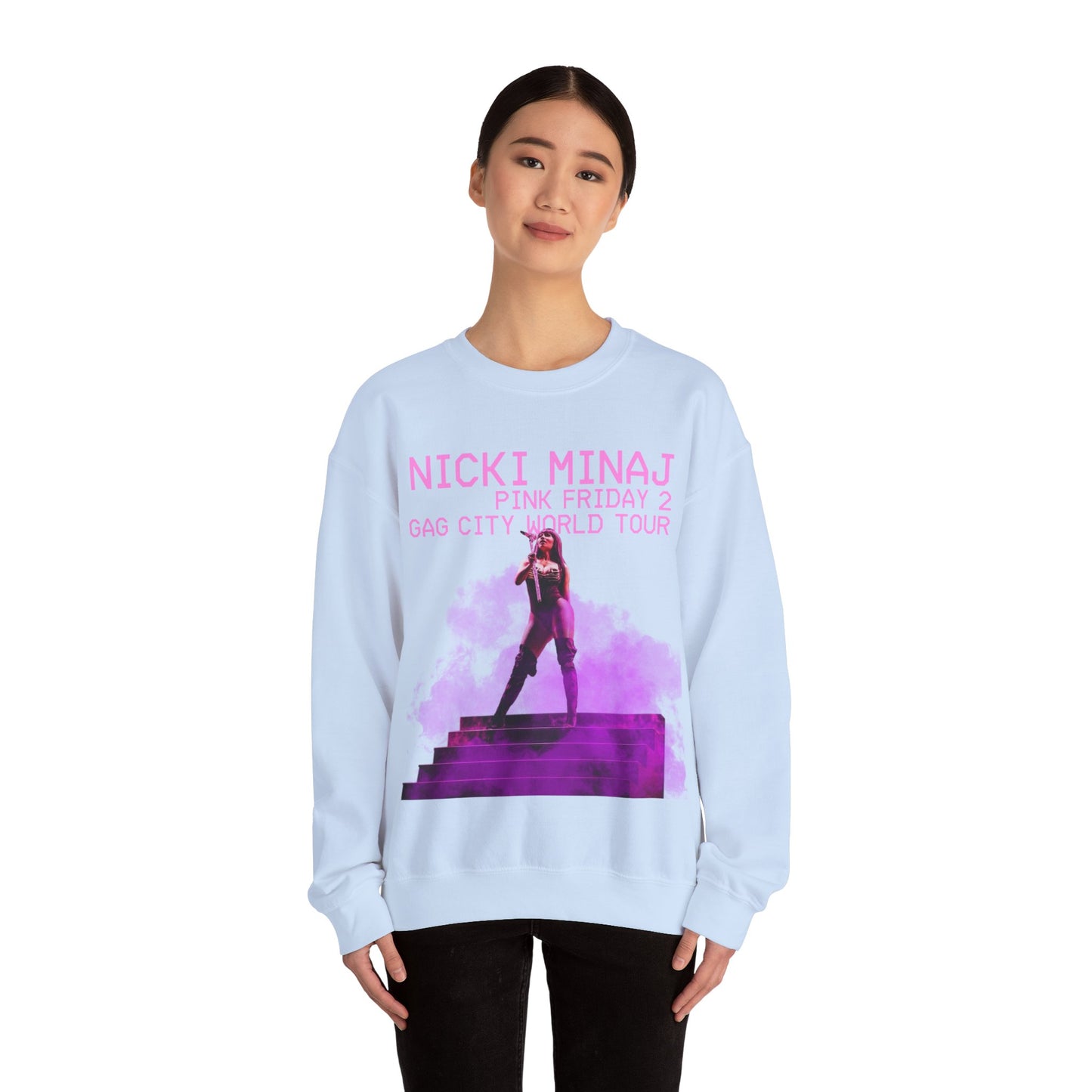 GAG City World Tour Setlist (Nicki Minaj Pink Friday 2) Sweatshirt