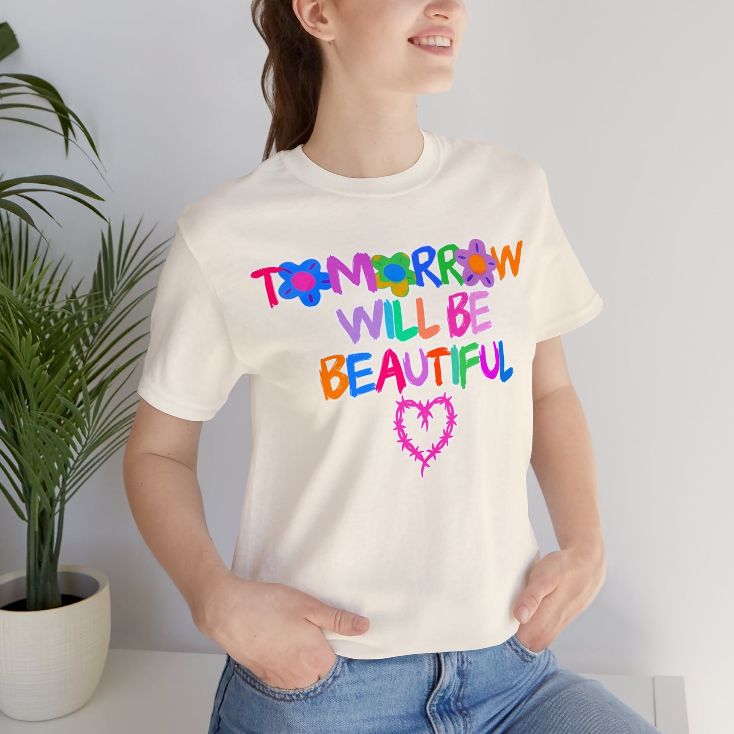 Tomorrow Will Be Beautiful (Karol G) Unisex Jersey Short Sleeve Tee