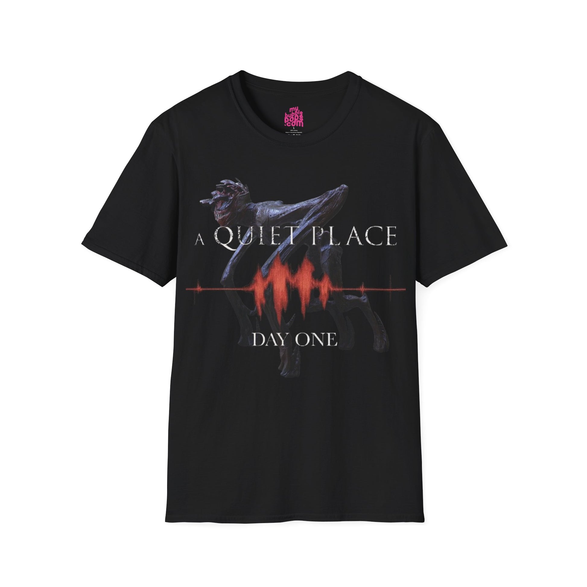 A Quiet Place Day one 2024 movie Unisex Softstyle T-Shirt