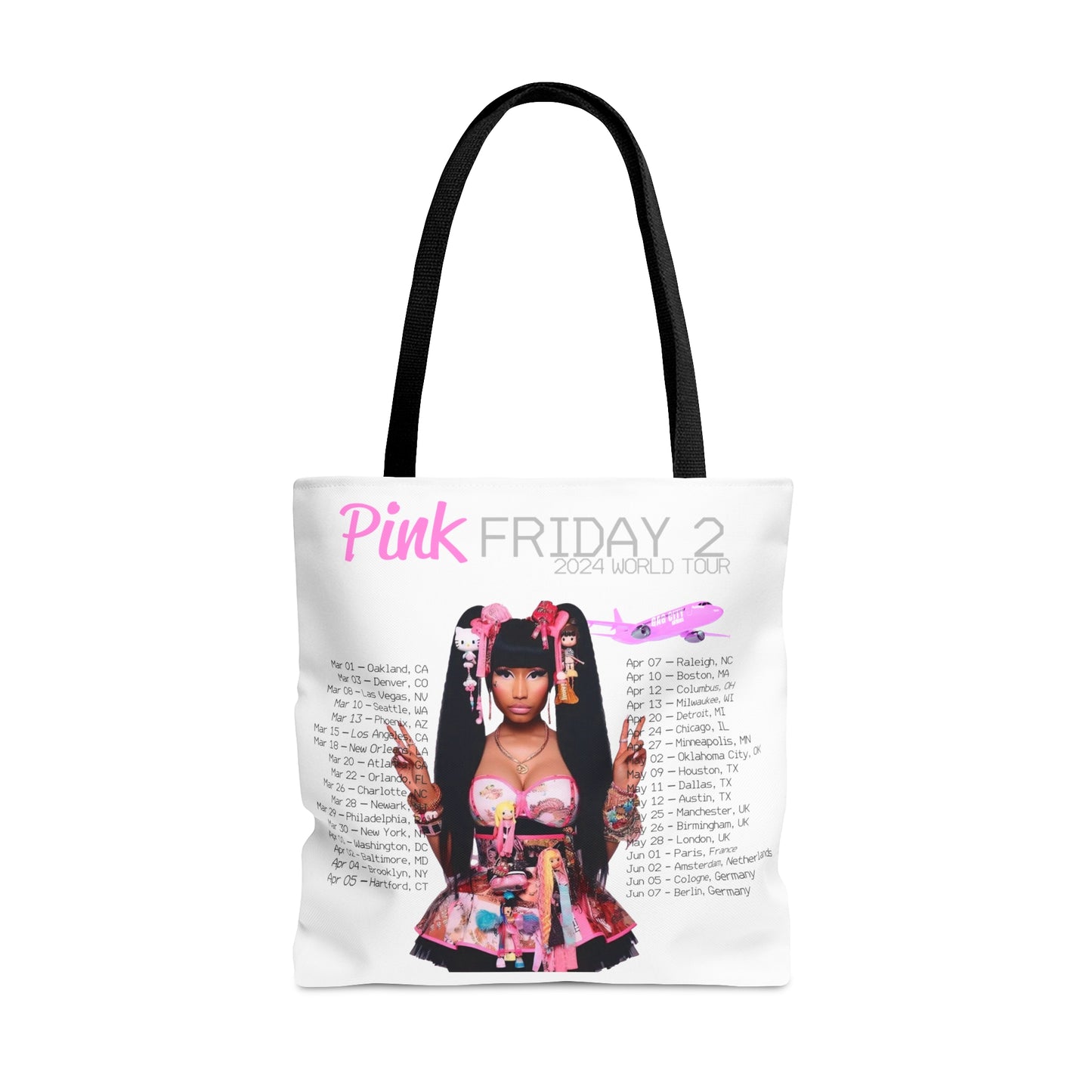 Pink Friday 2 (Nicki Minaj) World Tour 2024 Tote Bag