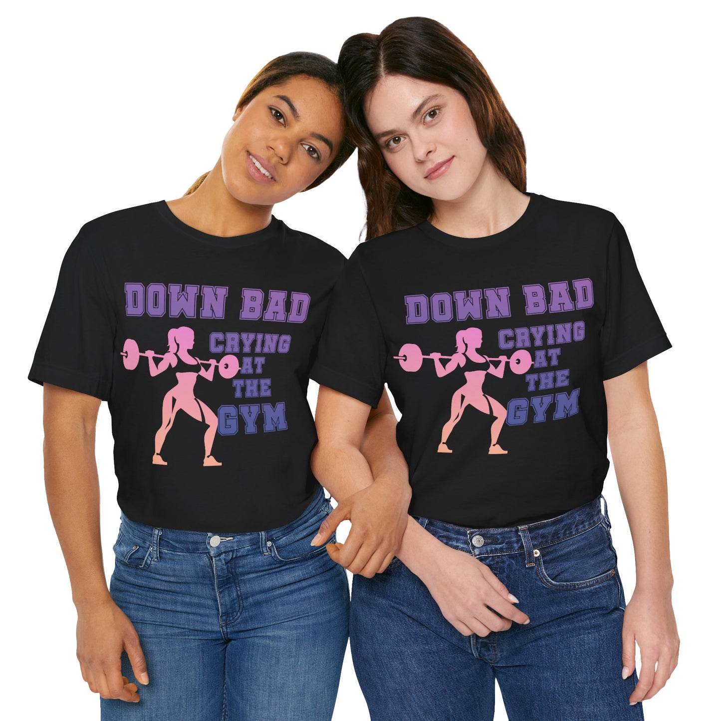 Down Bad Crying at the Gym (Tortured Poets) Unisex Shirt