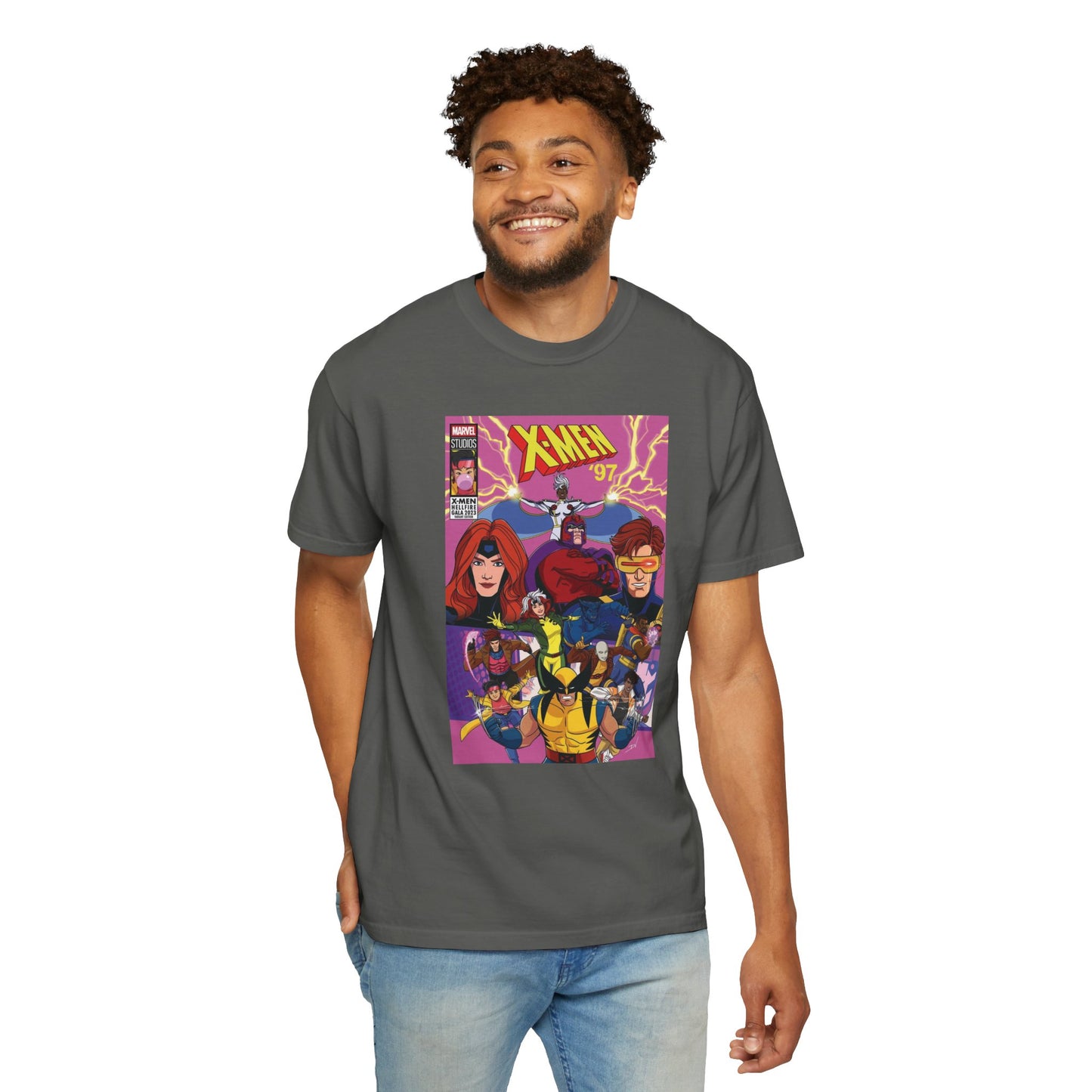 Xmen '97 retro Unisex Garment-Dyed T-shirt