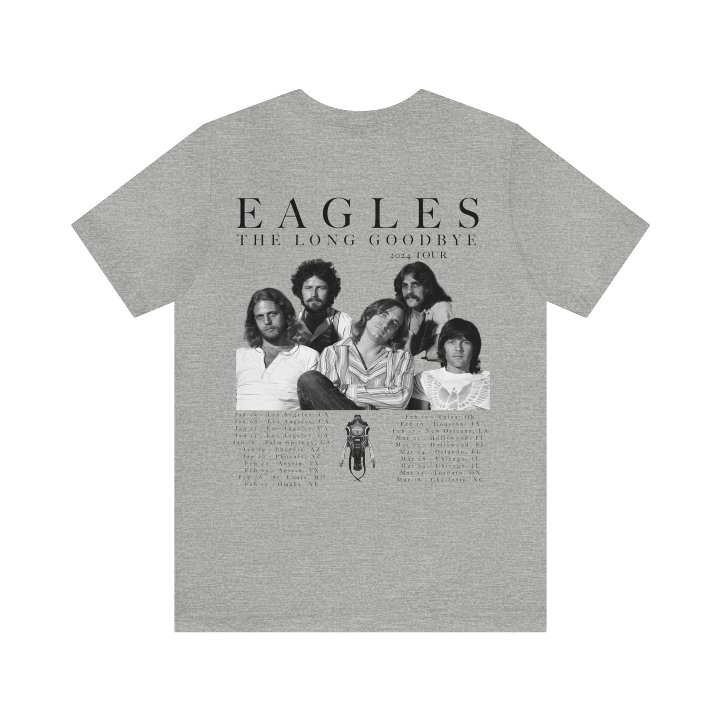 The Long Goodbye (Eagles) 2024 Tour Shirt