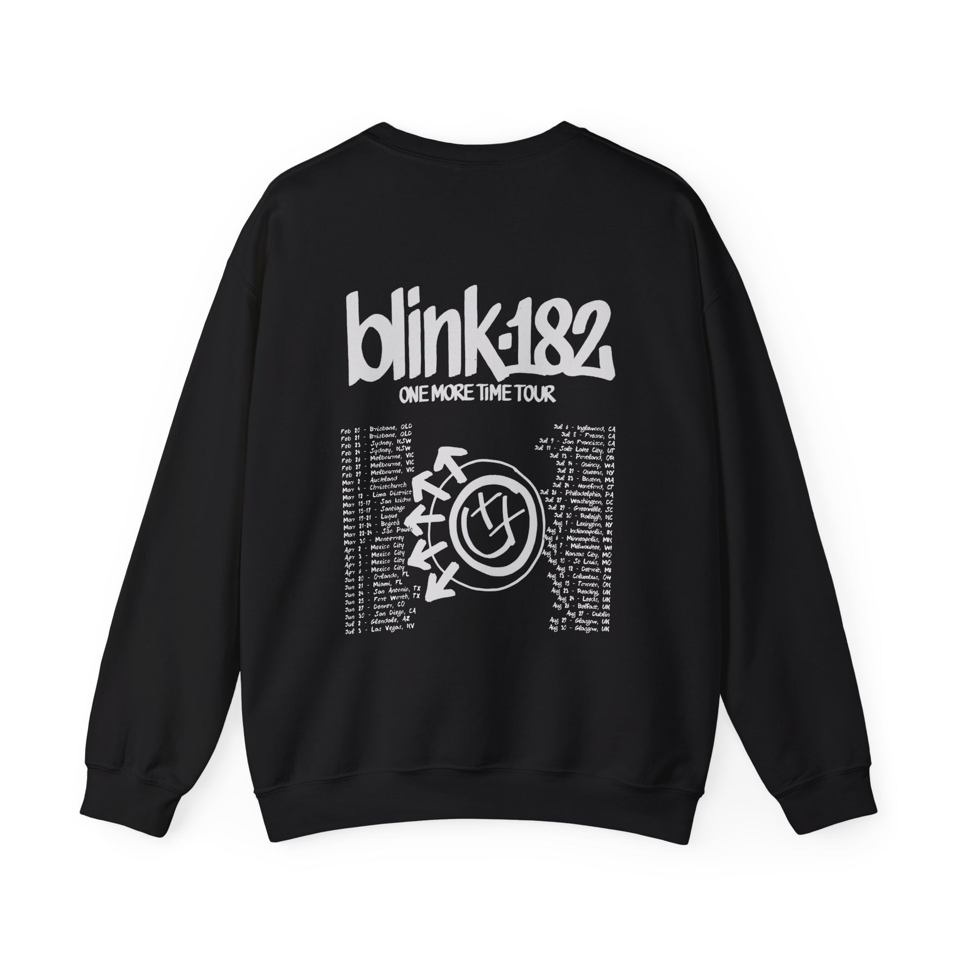 One More Time 2024 World Tour (Blink 182) Sweatshirt