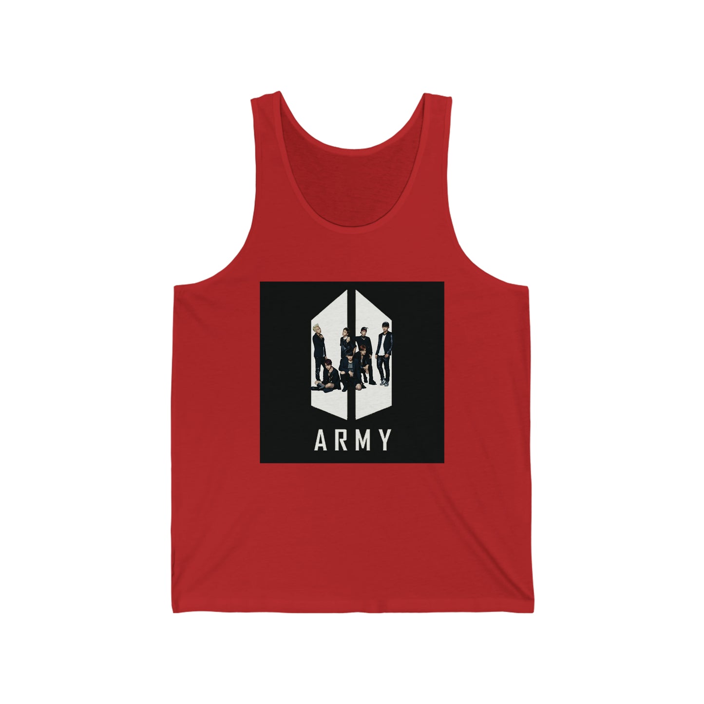 BTS ARMY Kpop Unisex Jersey Tank