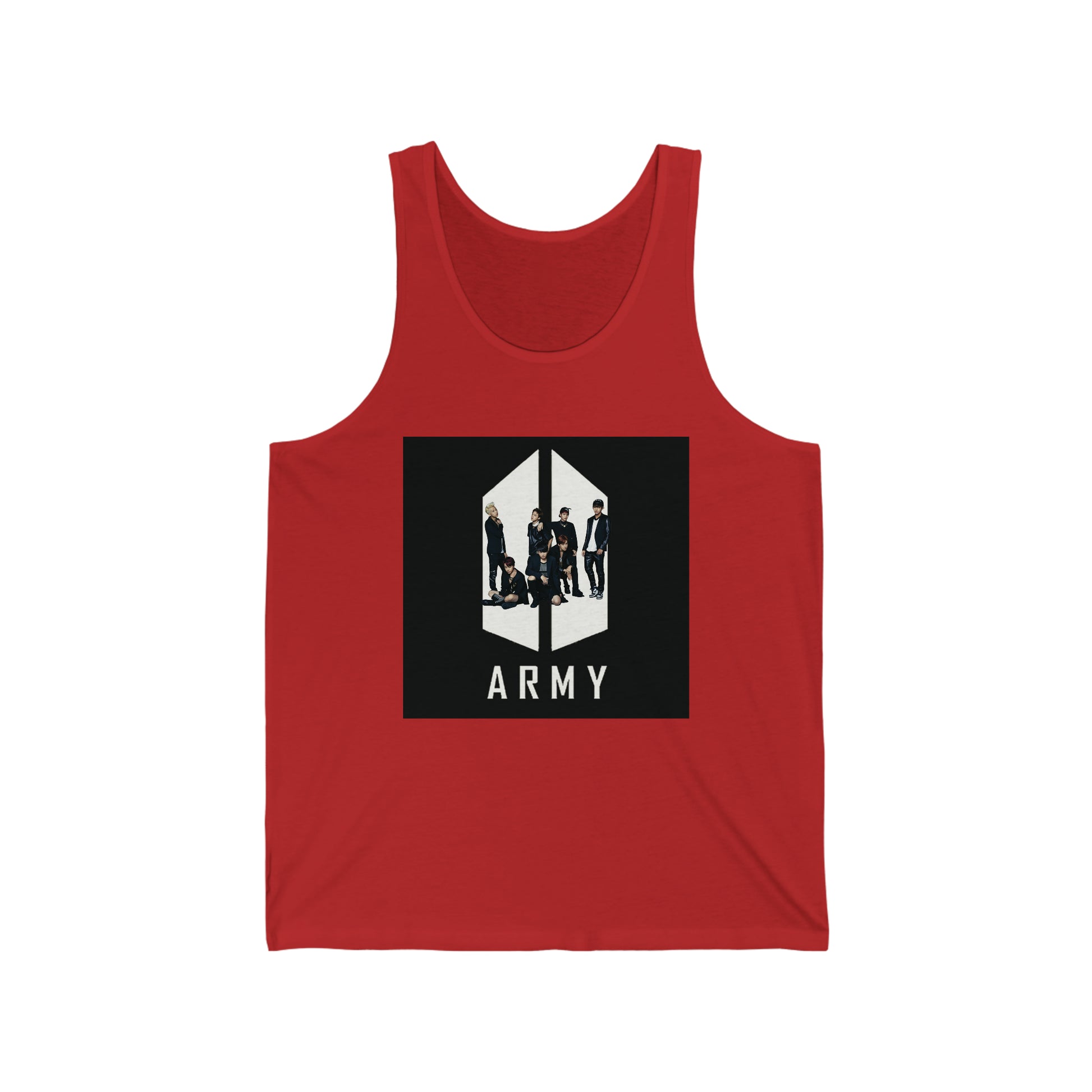 BTS ARMY Kpop Unisex Jersey Tank