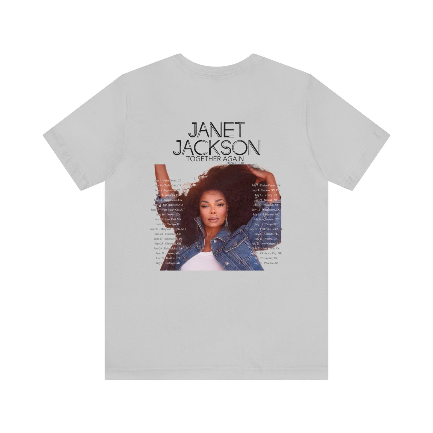 Together Again 2024 (Janet Jackson) Tour Shirt