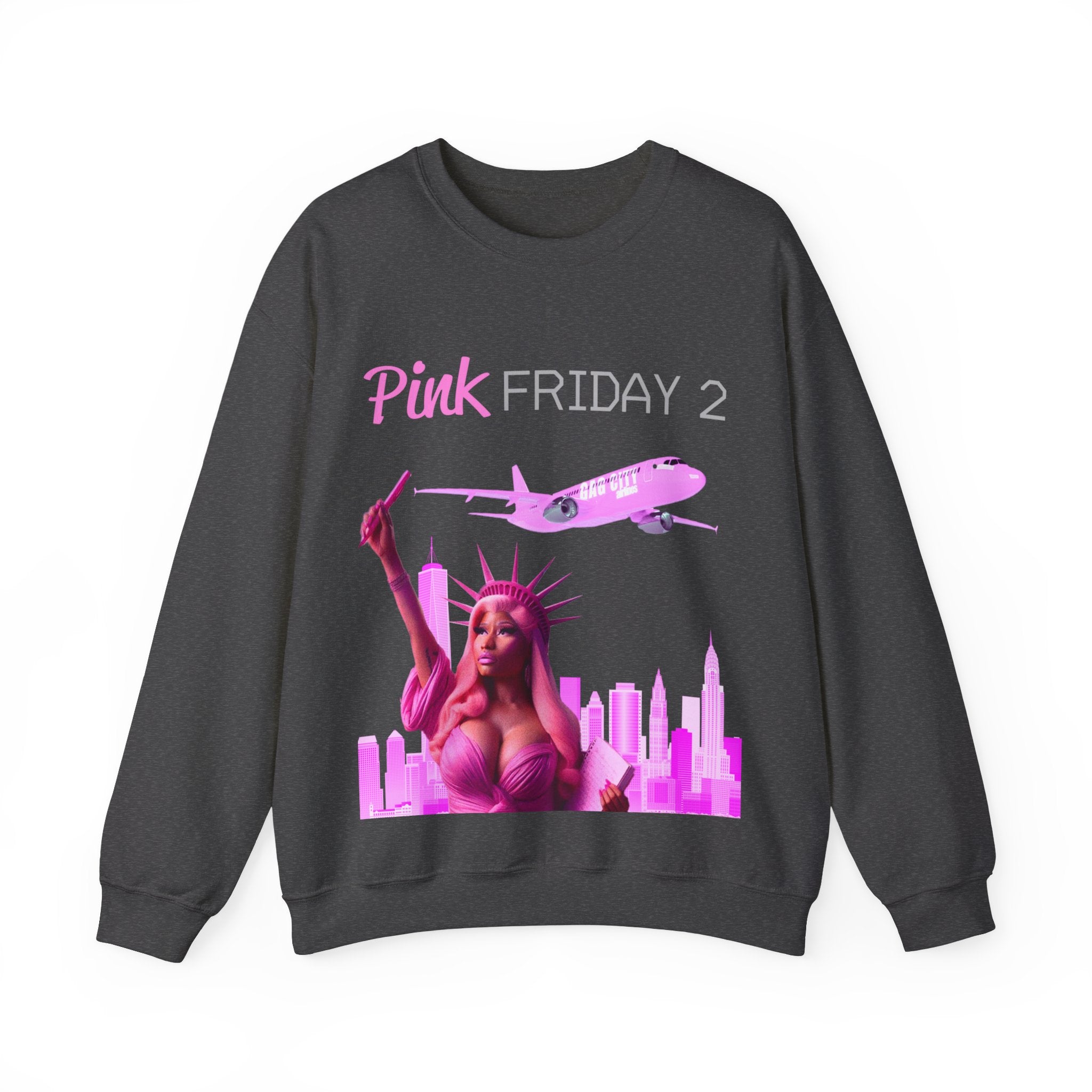 PINK FRIDAY 2 Nicki Minaj Gag City TOUR 2024 Sweatshirt BUBBLE POPS