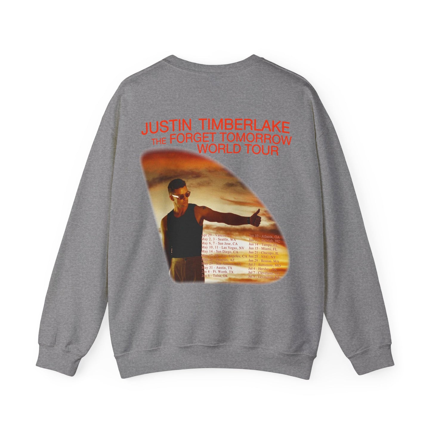 Forget Tomorrow Tour (Justin Timberlake 2024) Sweatshirt