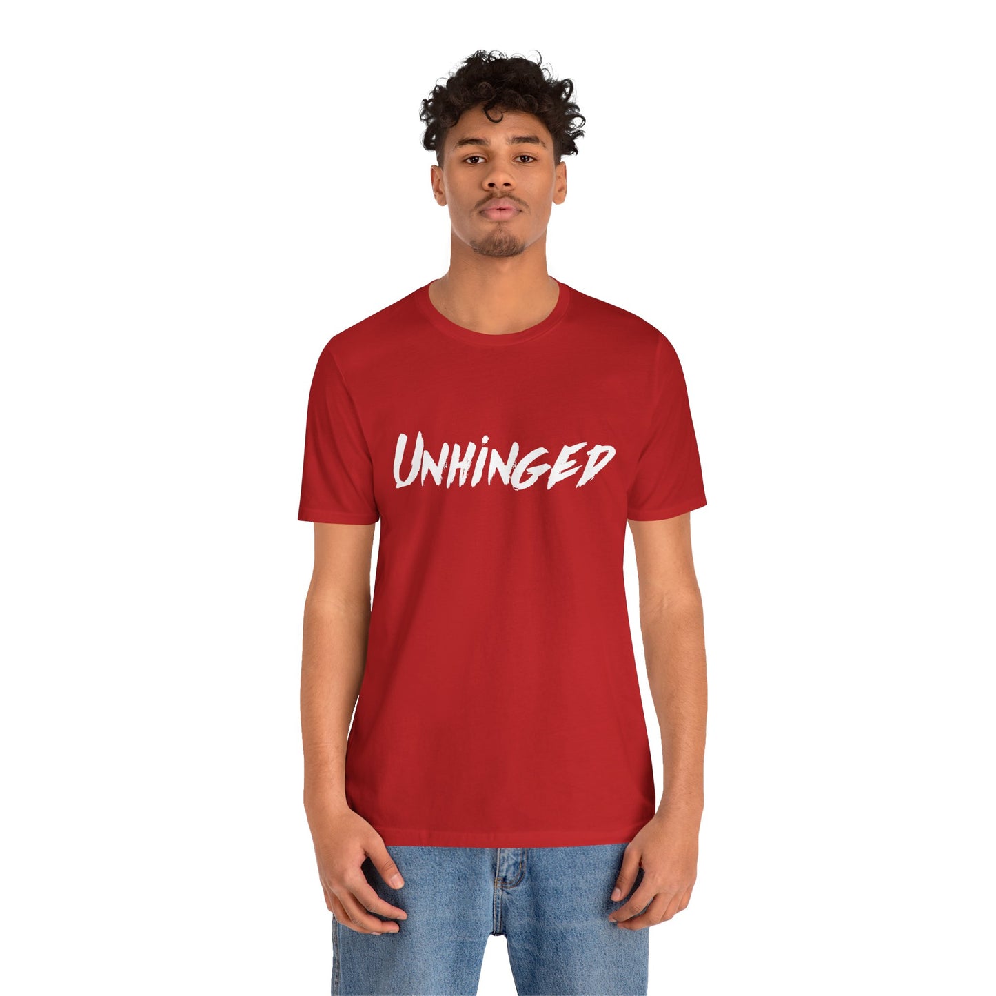 Unhinged Unisex Jersey Short Sleeve Tee